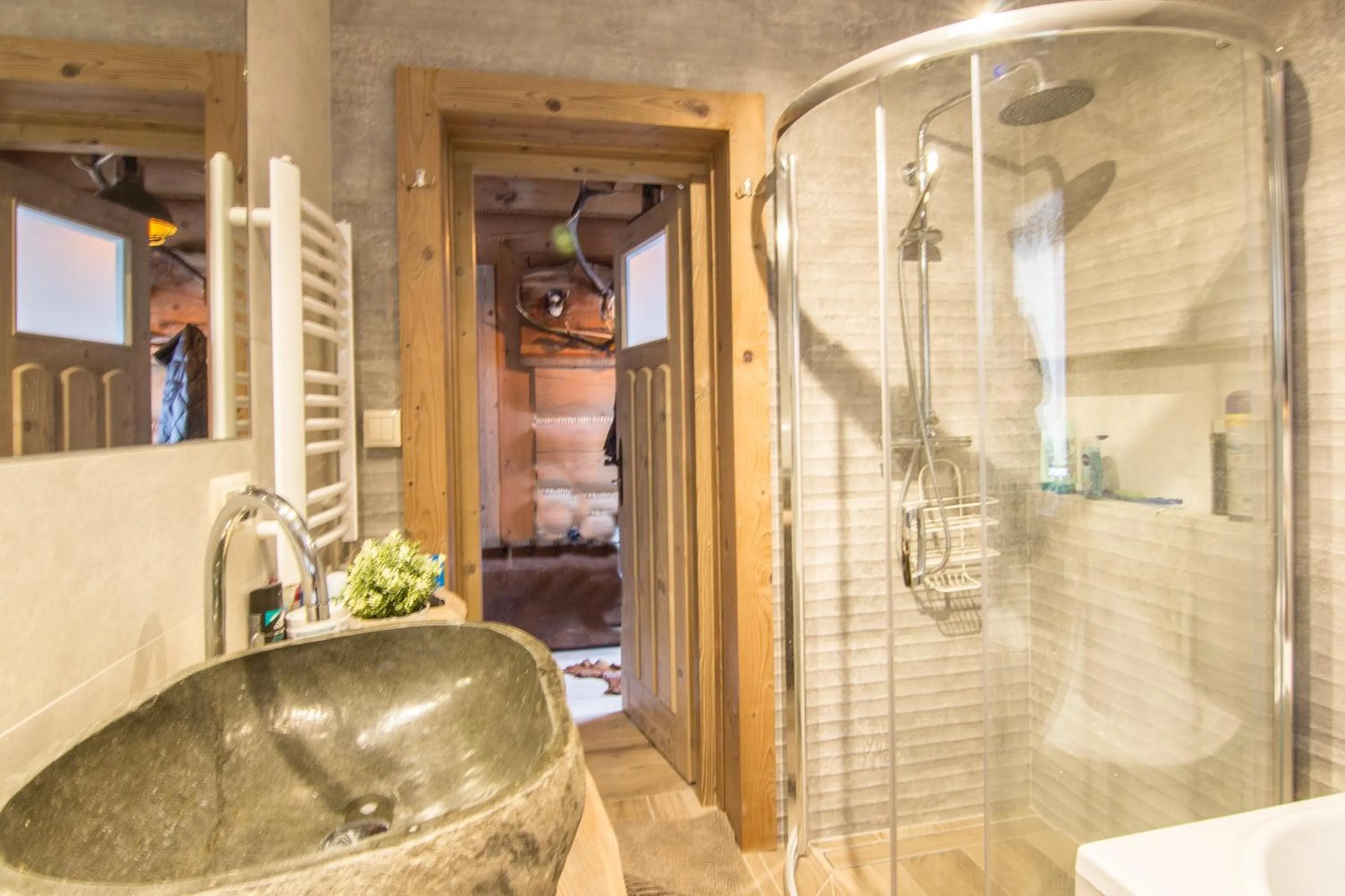 Shower in Apartamenty Biały Potok