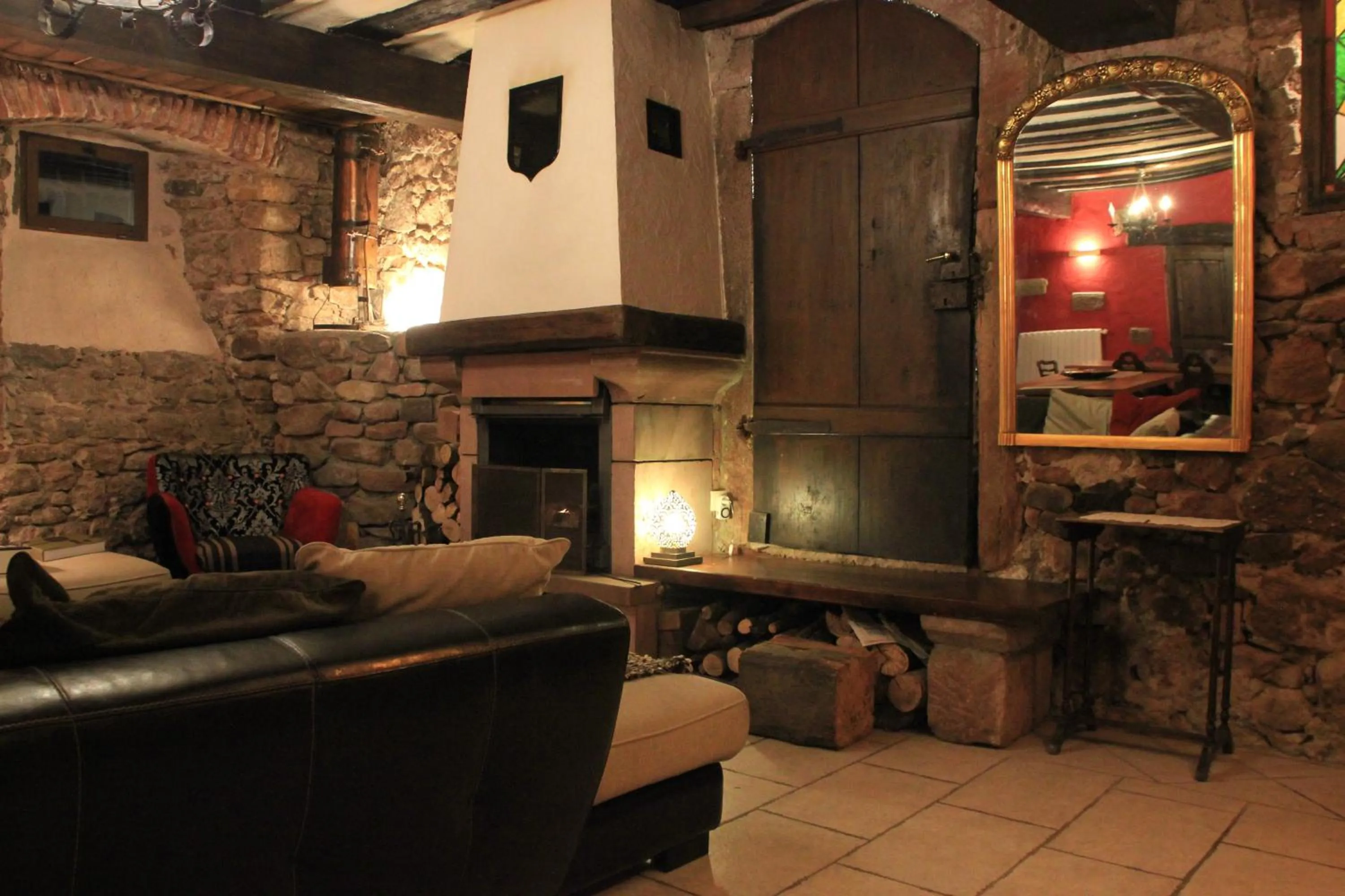 Communal lounge/ TV room in Laterale Residences Riquewihr