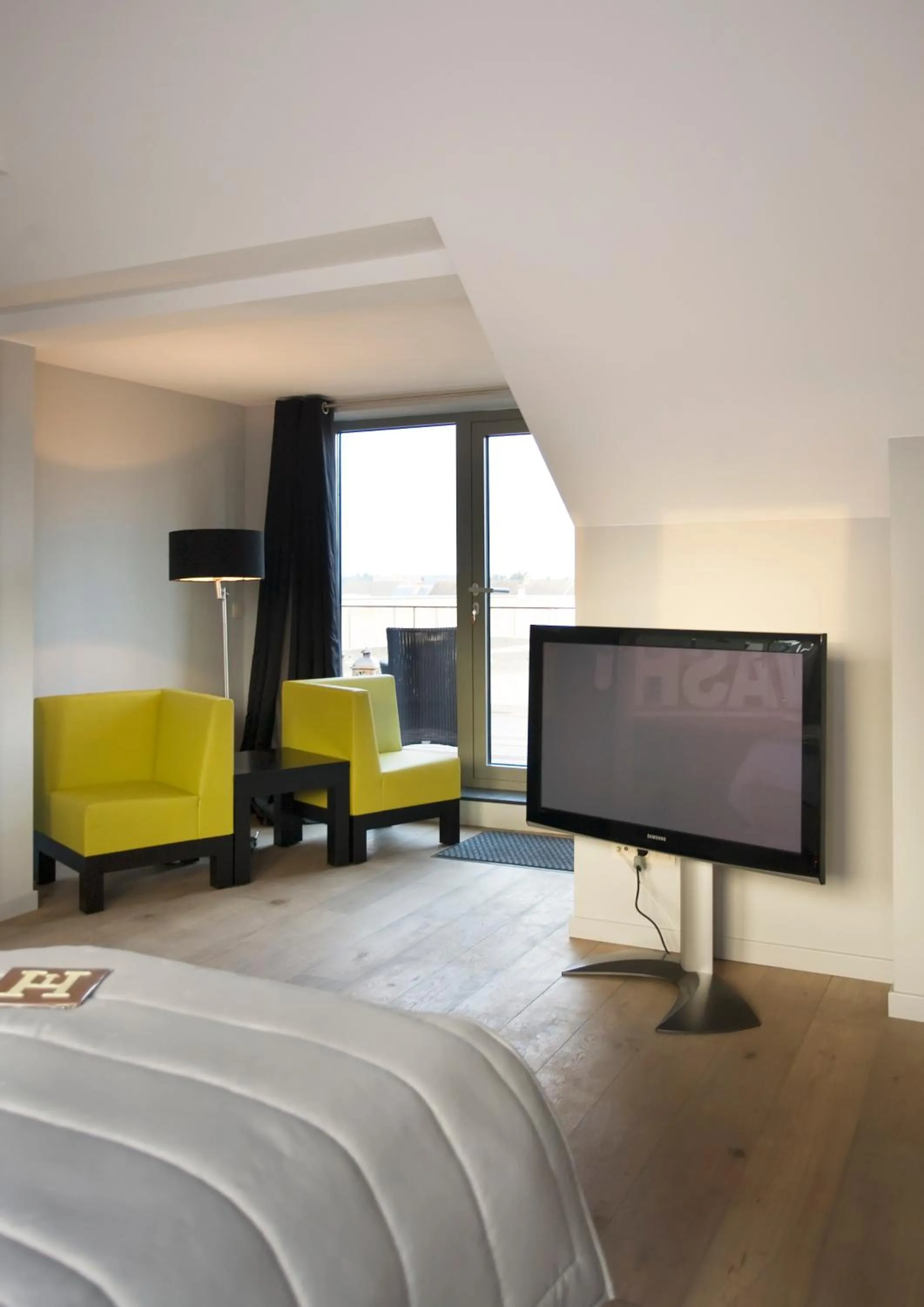 Seating area, Bed in Tuinhotel