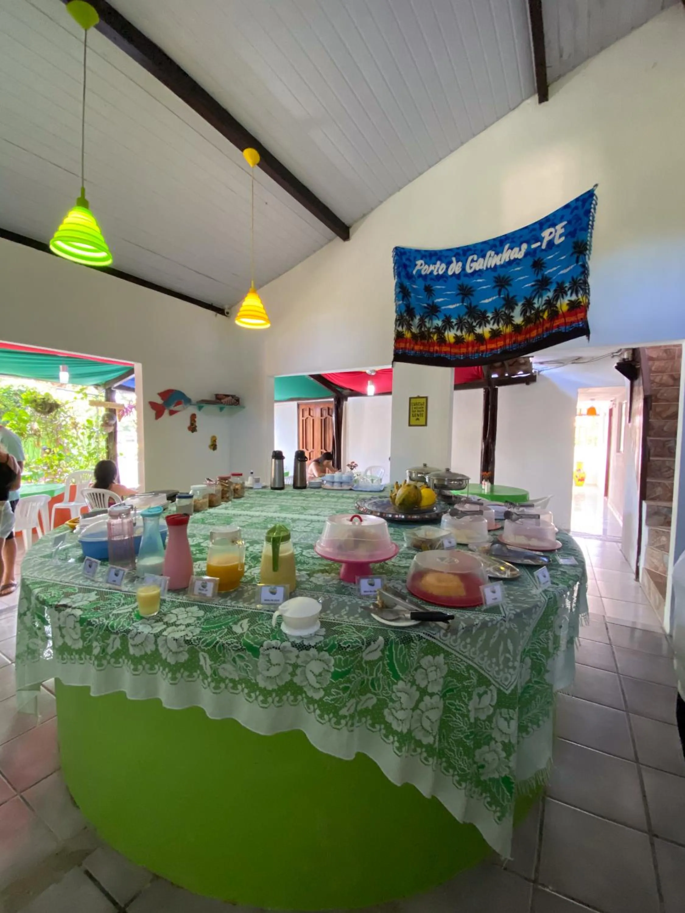 Breakfast in Pousada Porto de Amigos