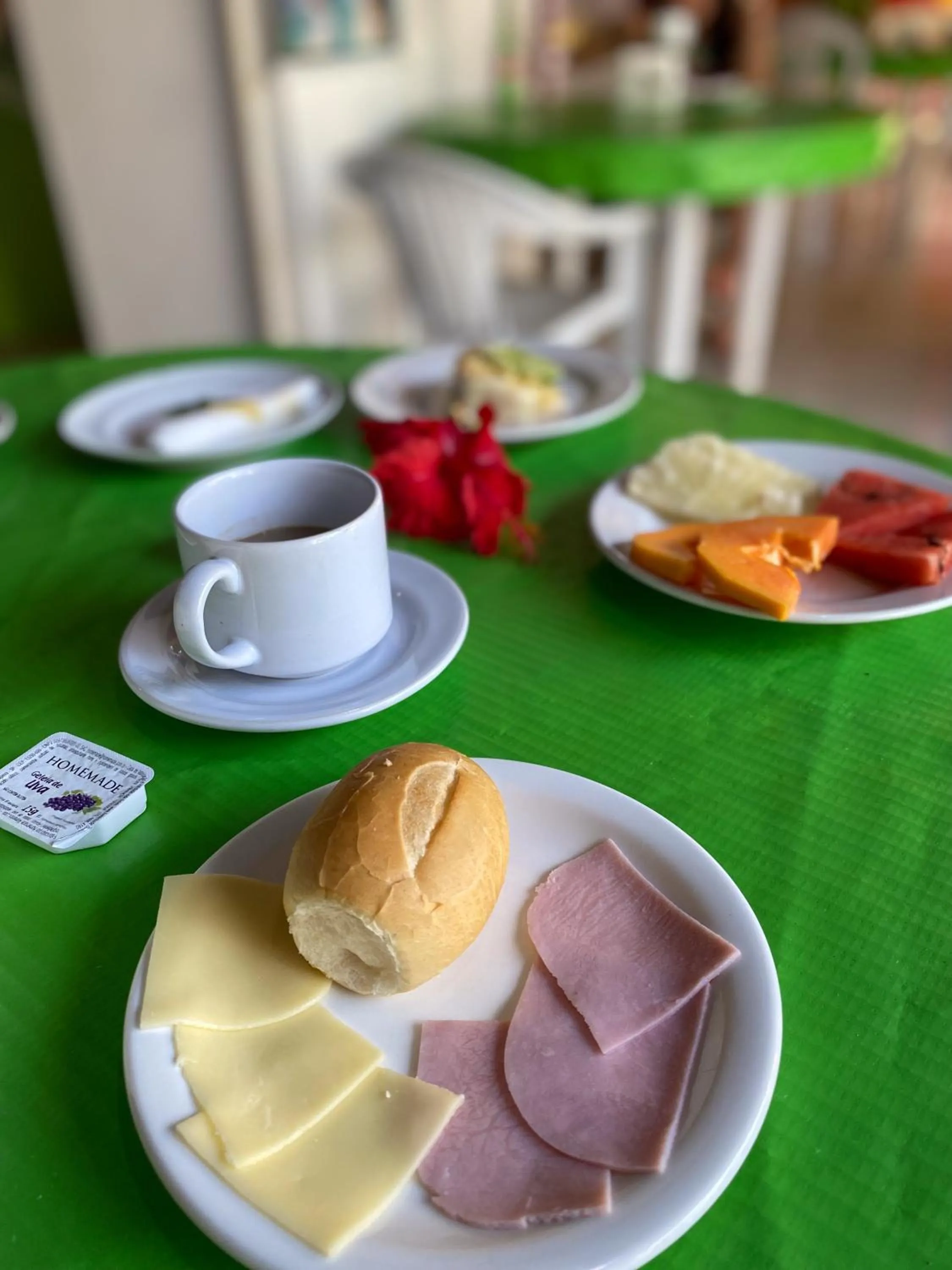 Breakfast in Pousada Porto de Amigos