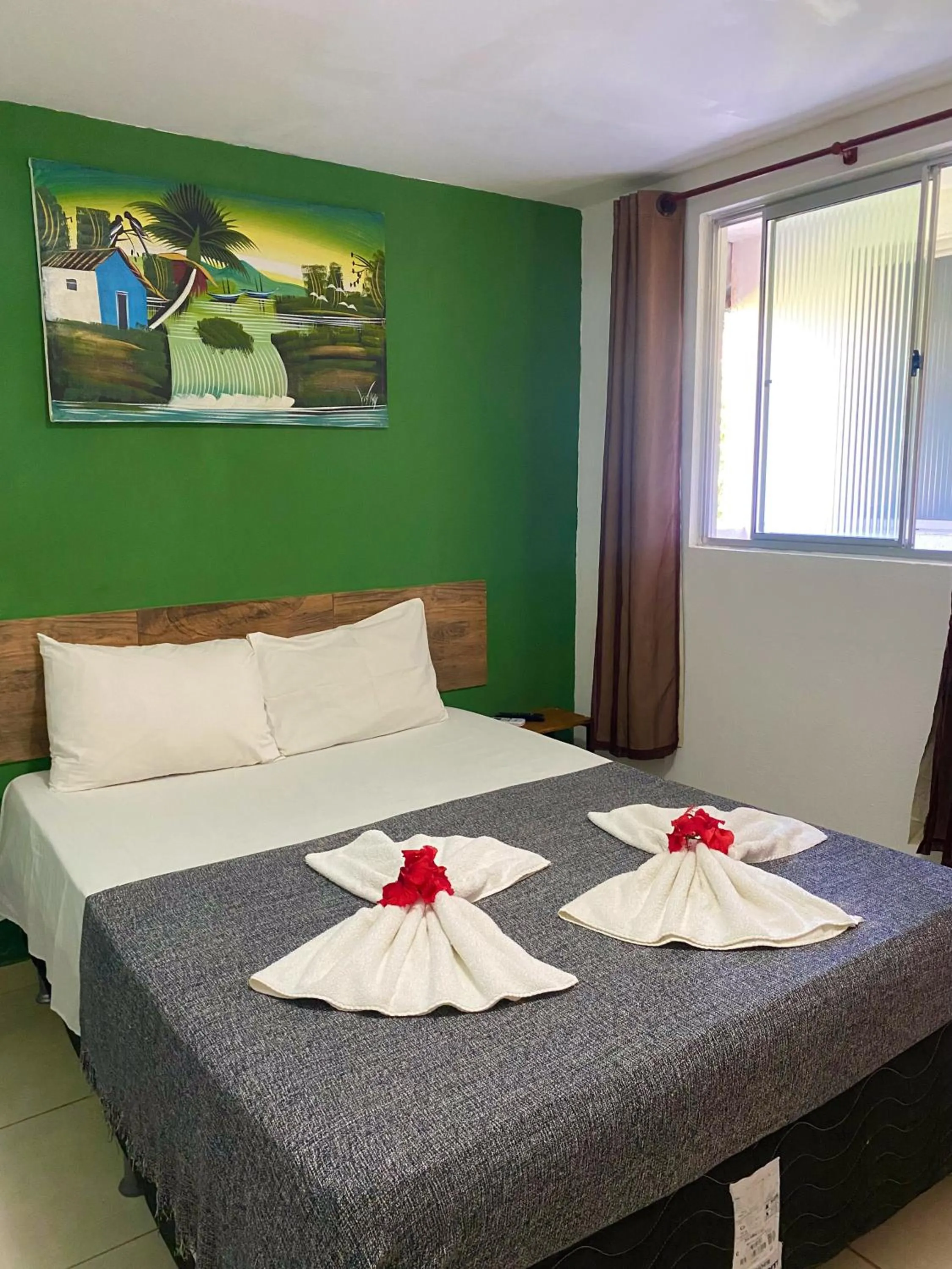 Bedroom, Bed in Pousada Porto de Amigos