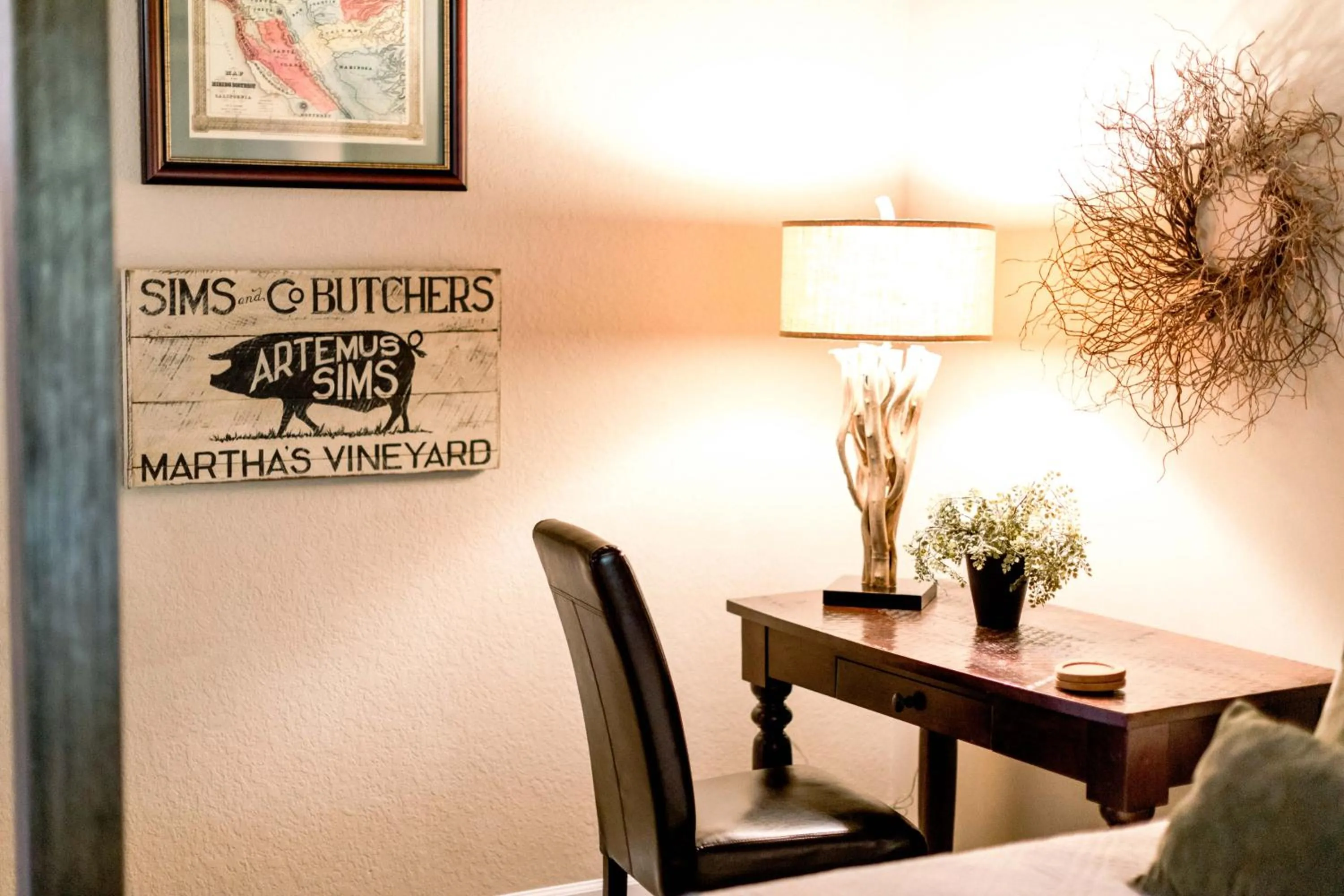 Bedroom in Merritt House Hotel