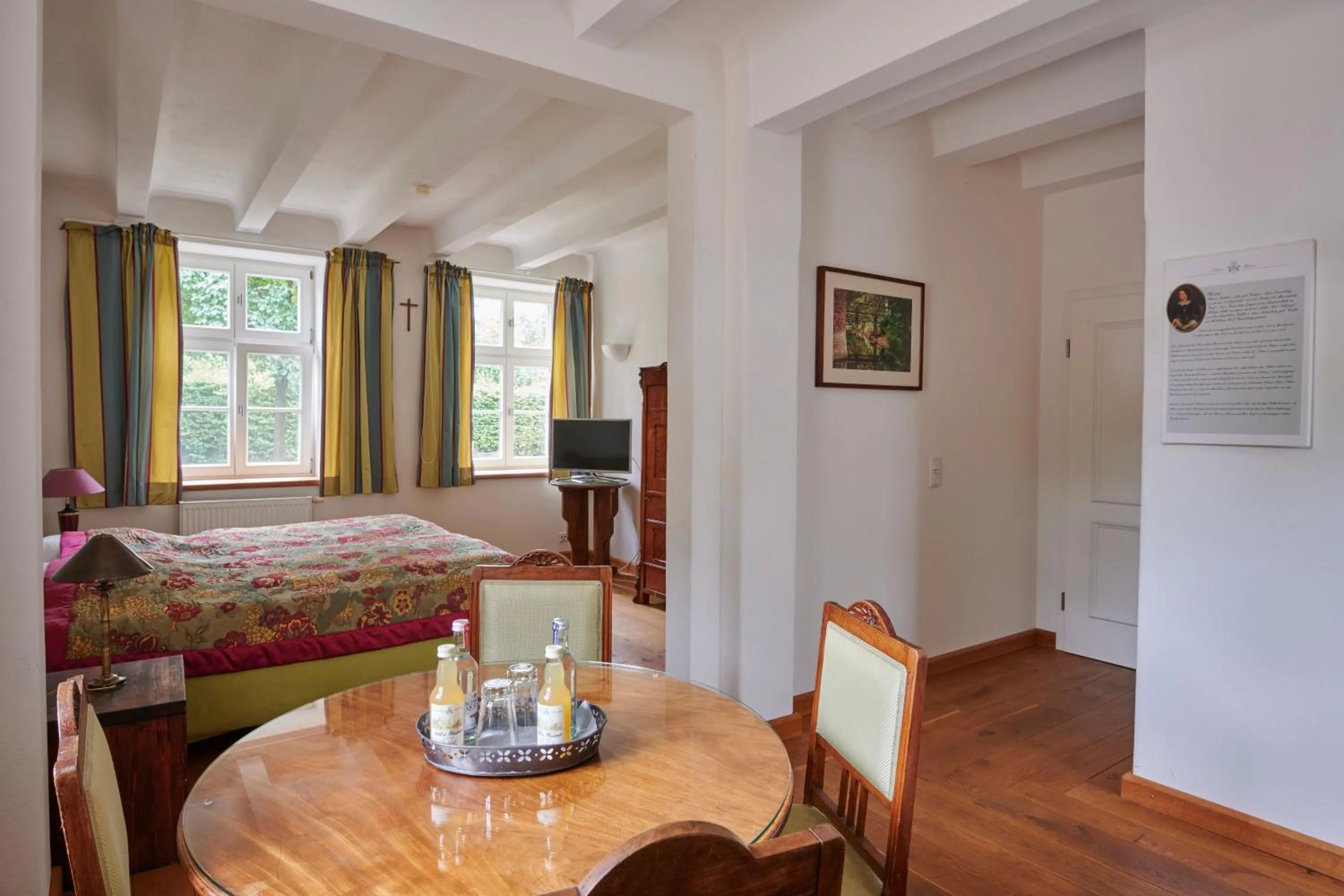 Bedroom, Bed in Schloss Wissen