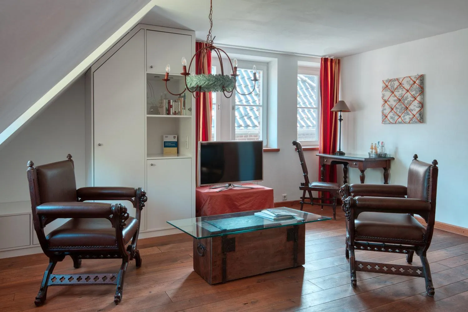 Seating area in Schloss Wissen