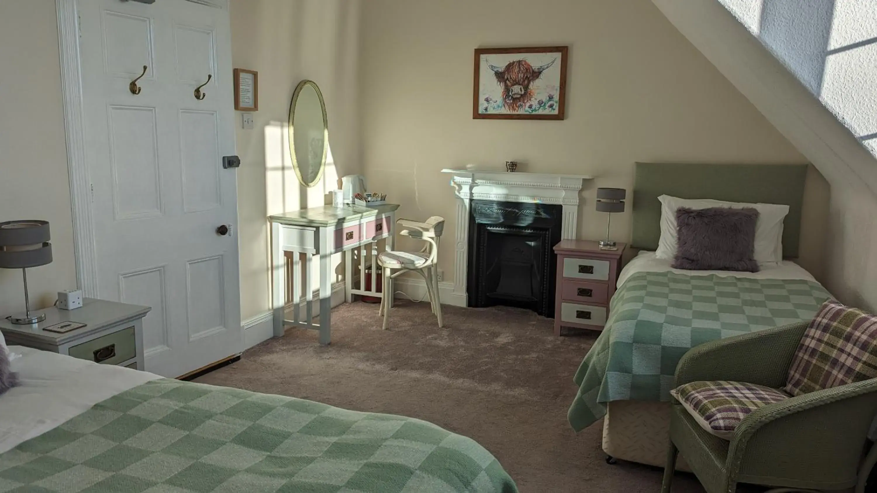 Twin Room with Private Bathroom - single occupancy in Furain Twin Room with Private Bathroom - single occupancy in Furain