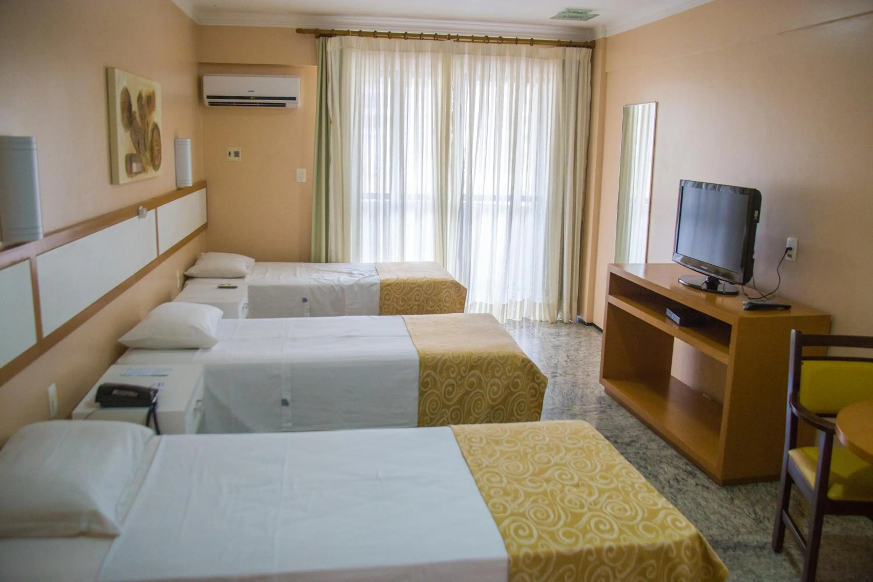 Bed in Costa Atlantico Hotel