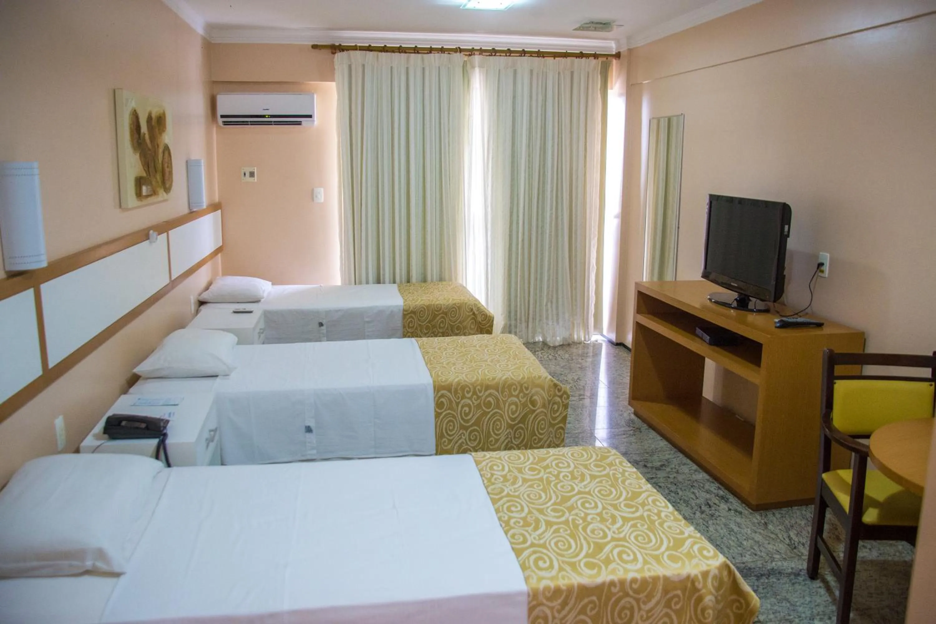 Bed in Costa Atlantico Hotel