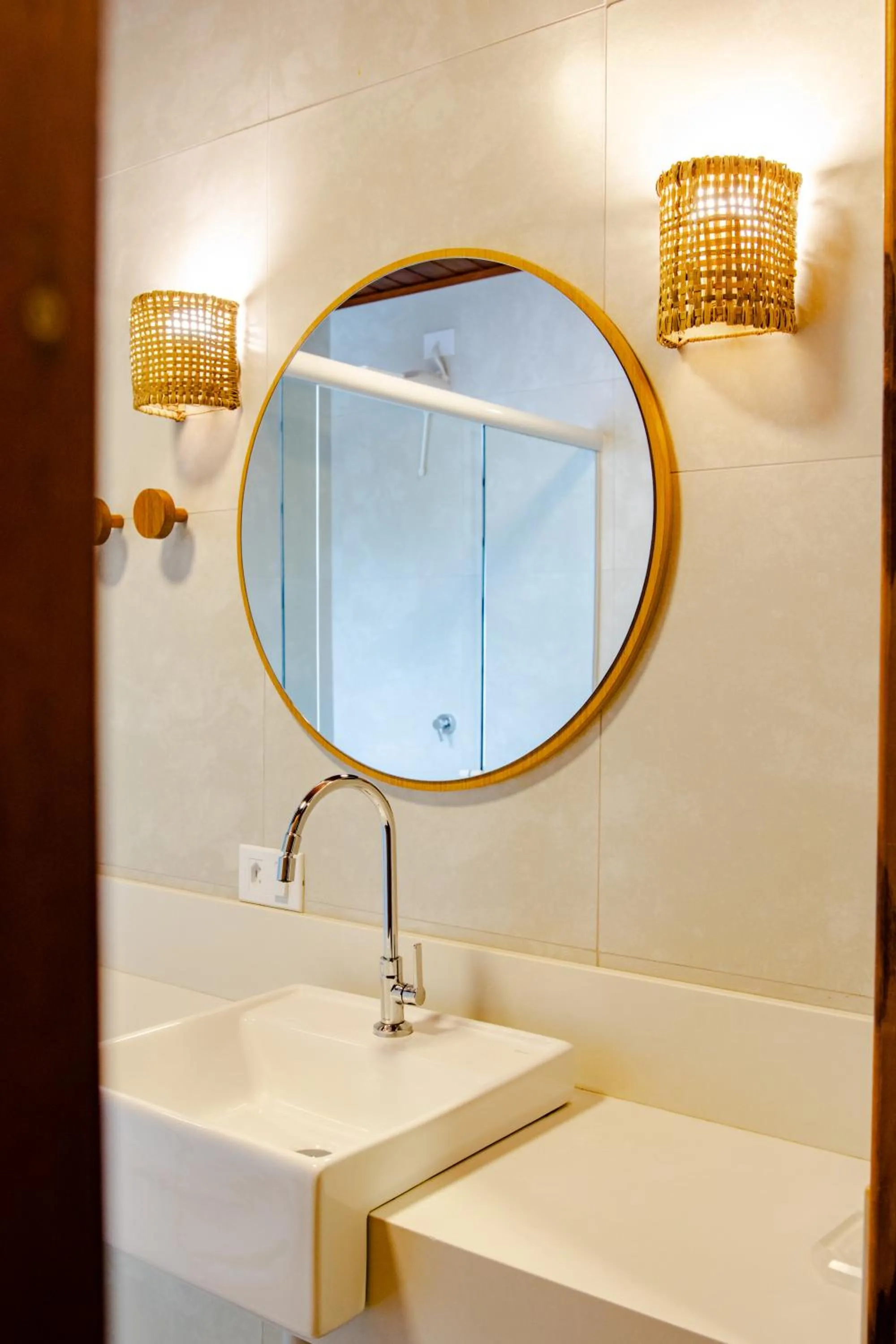 Bathroom in Pousada Valhacouto