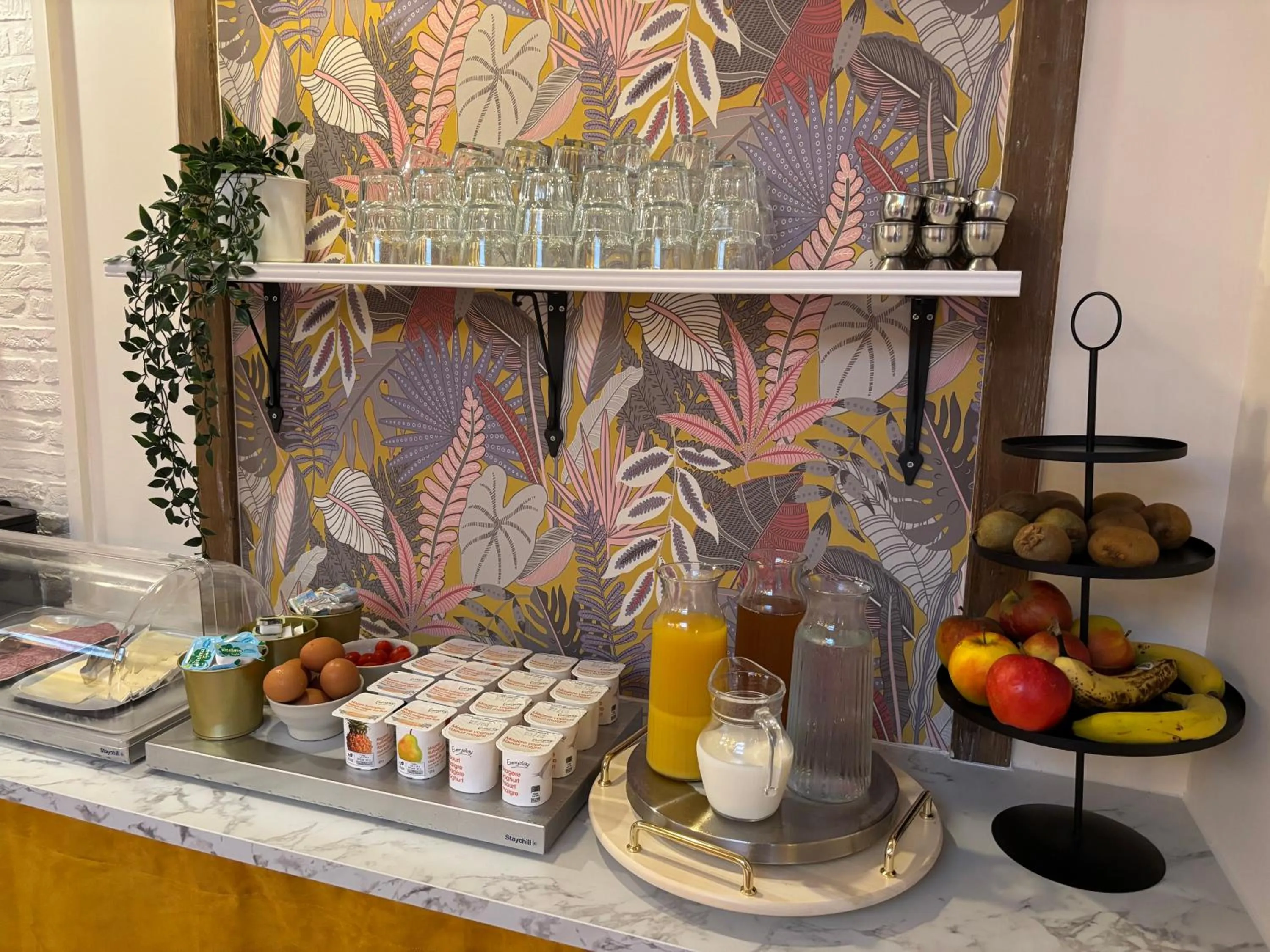 Buffet breakfast in Flandria Hotel Gent Centrum