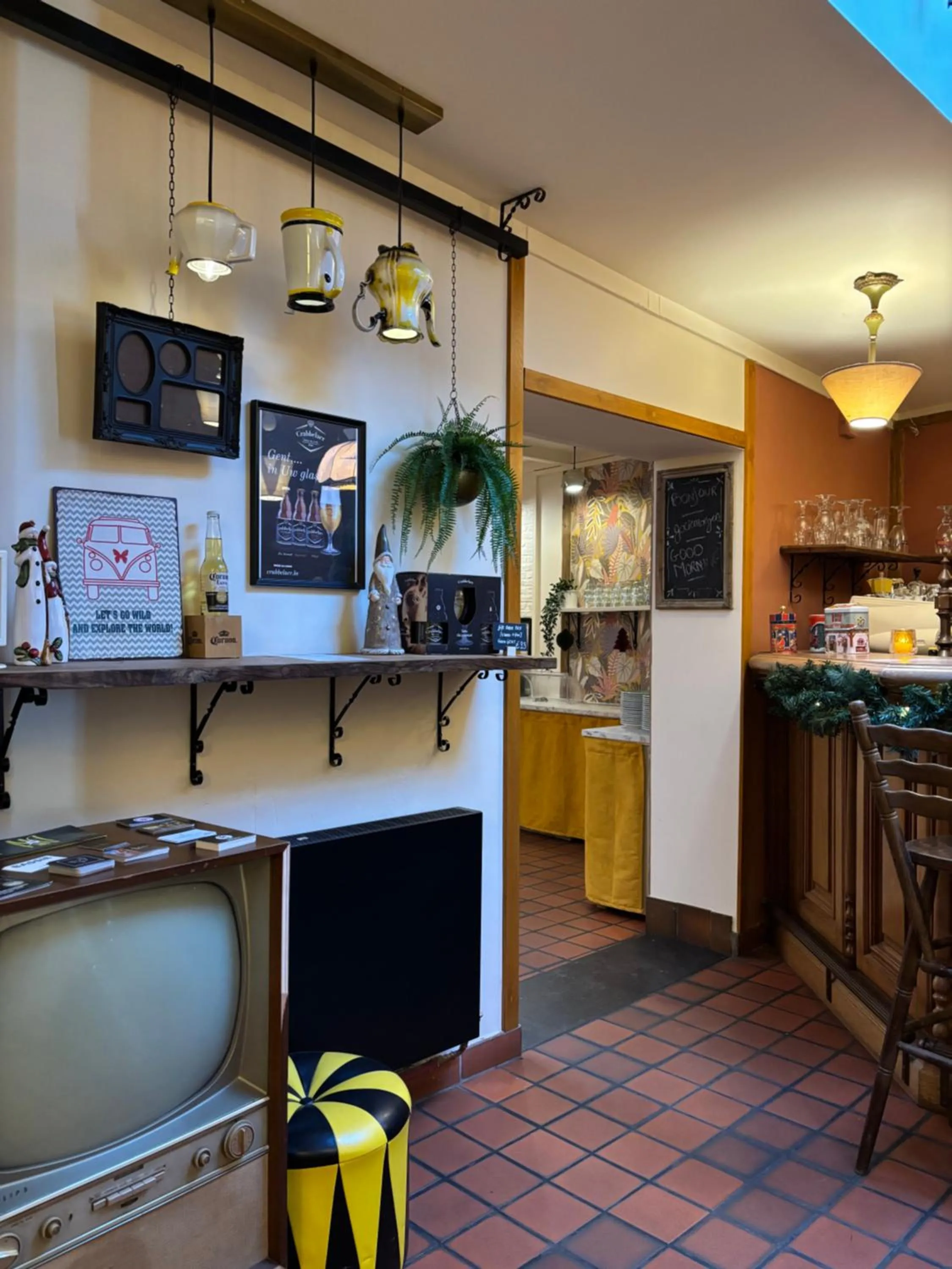 Lounge or bar in Flandria Hotel Gent Centrum