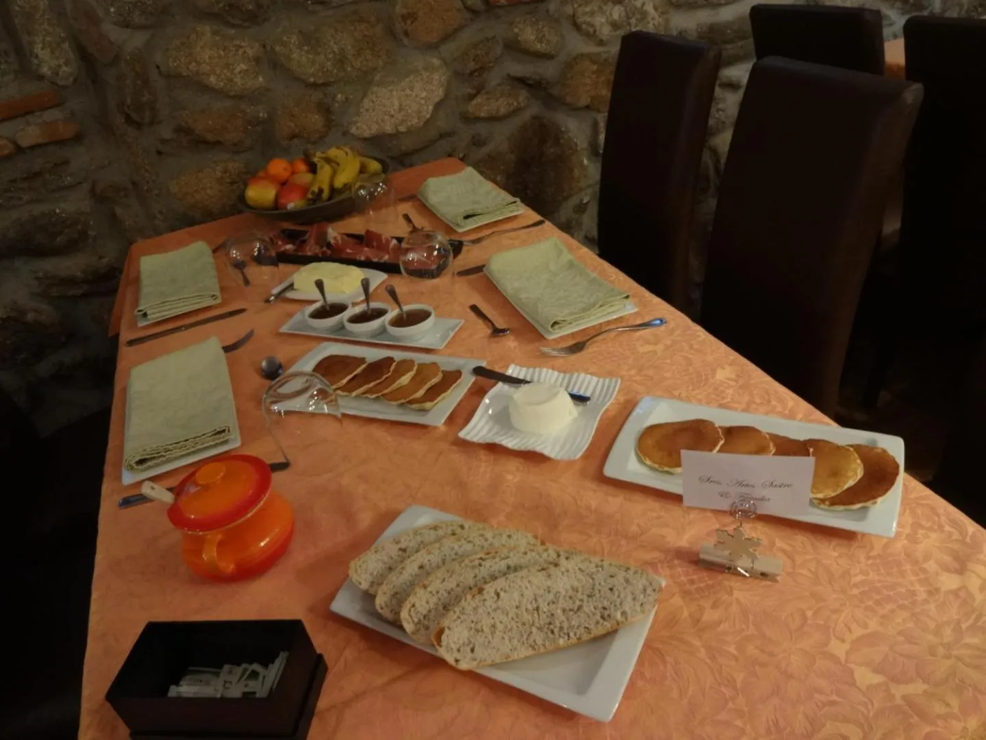 Breakfast in Hotel Rural Cayetana