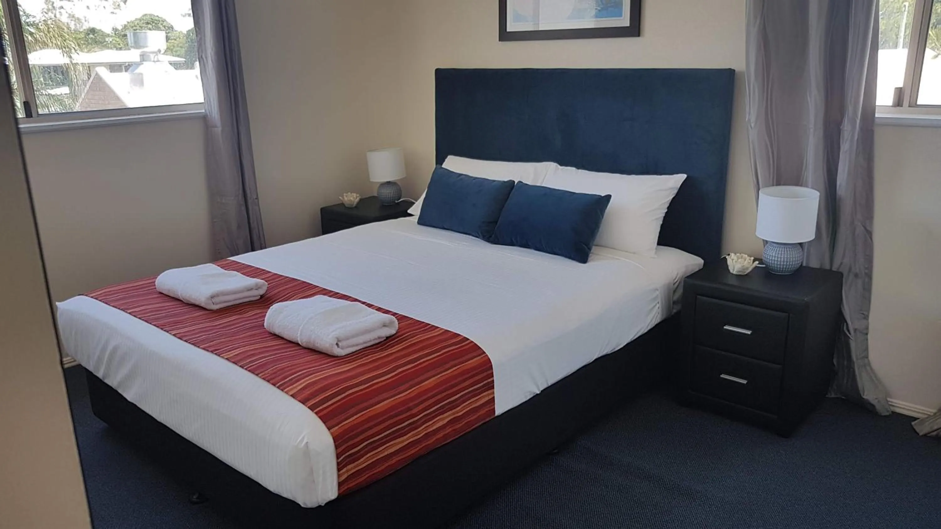 Bedroom, Bed in Santalina On Hervey Bay