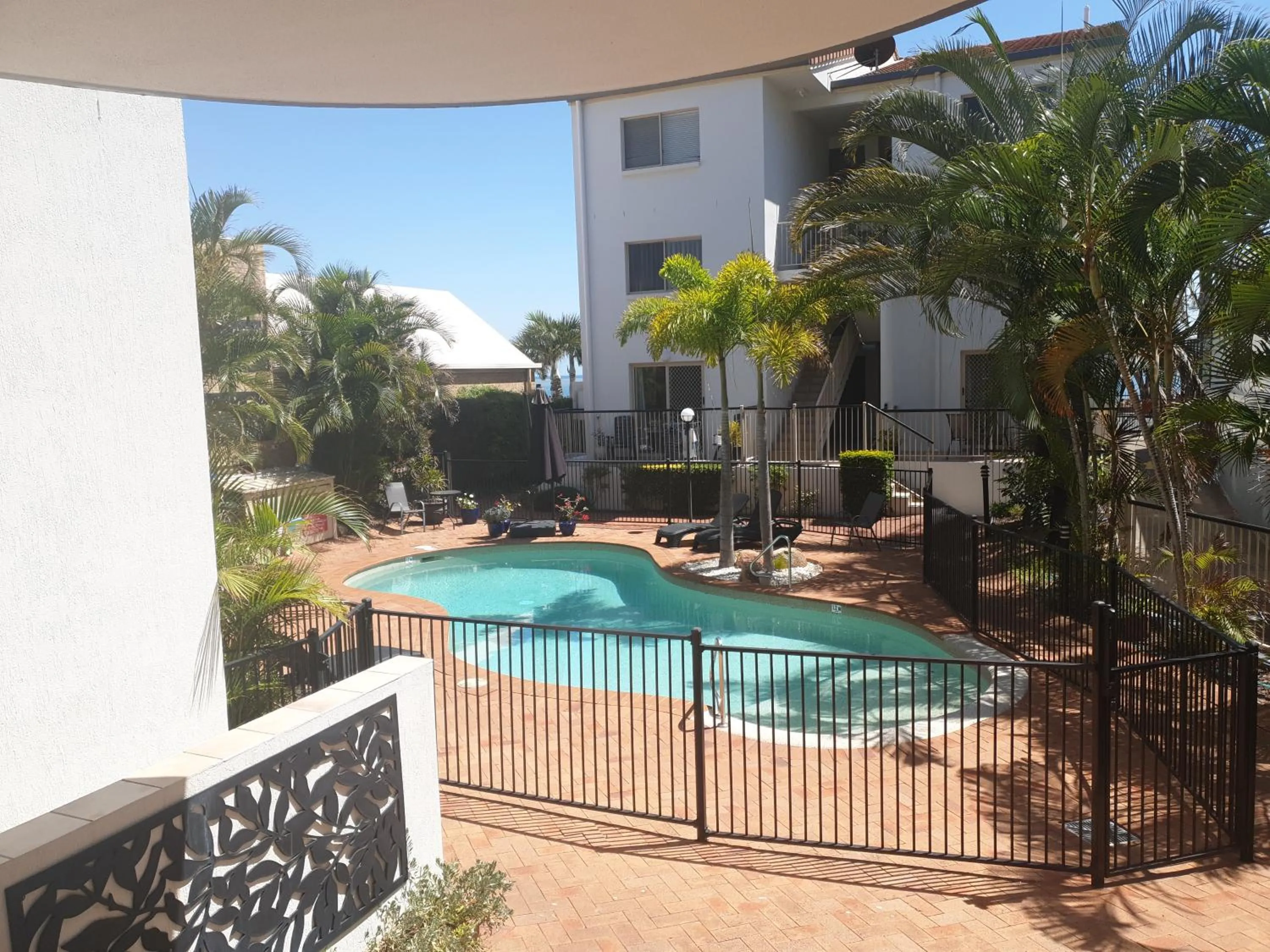 Garden view in Santalina On Hervey Bay