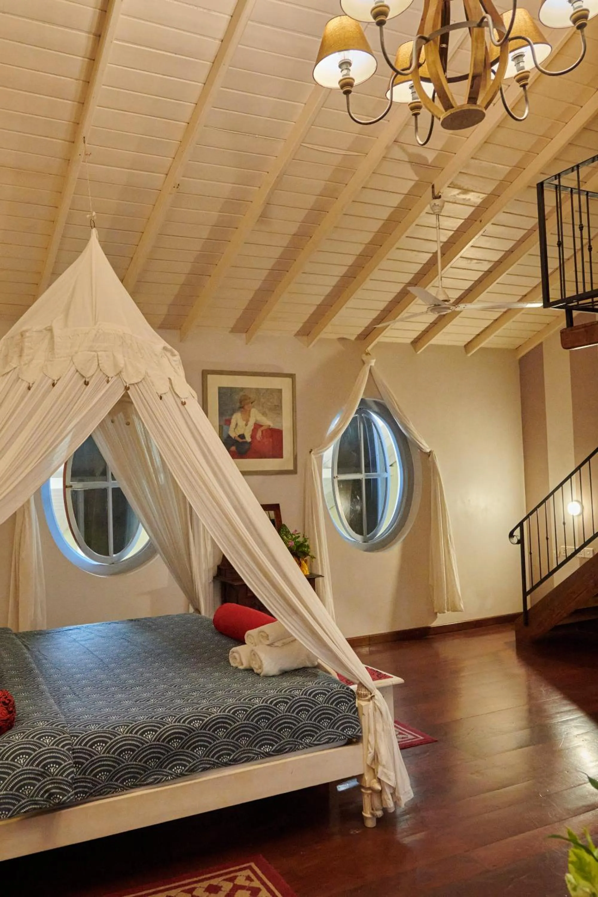 Bedroom, Bed in LE JARDIN DU FORT - GALLE