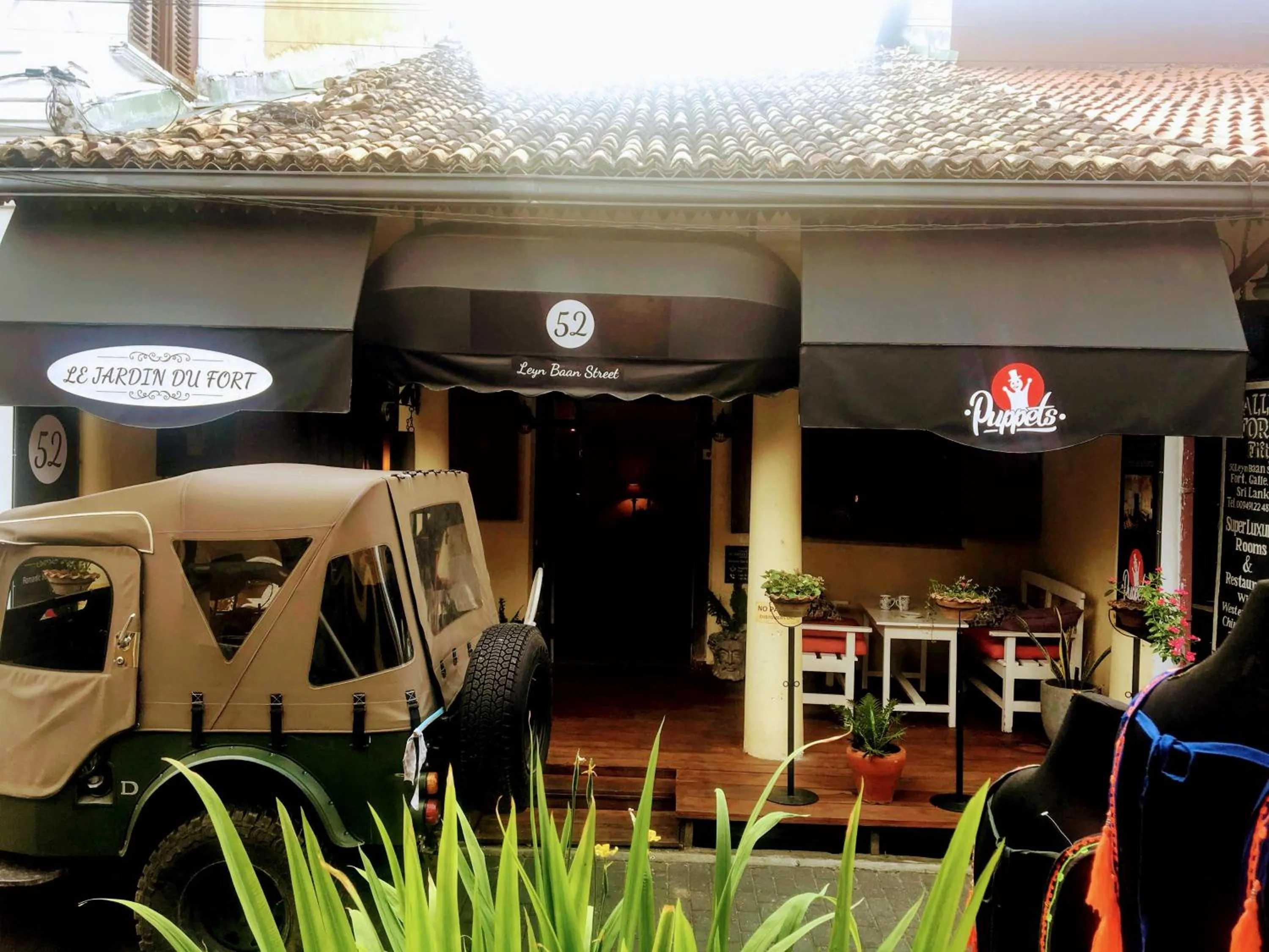 Facade/entrance in LE JARDIN DU FORT - GALLE