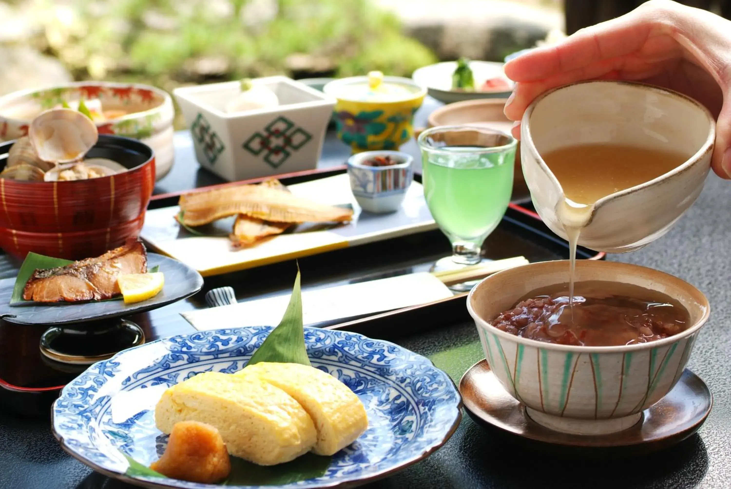 Breakfast in Monjusou Shourotei Breakfast in Monjusou Shourotei