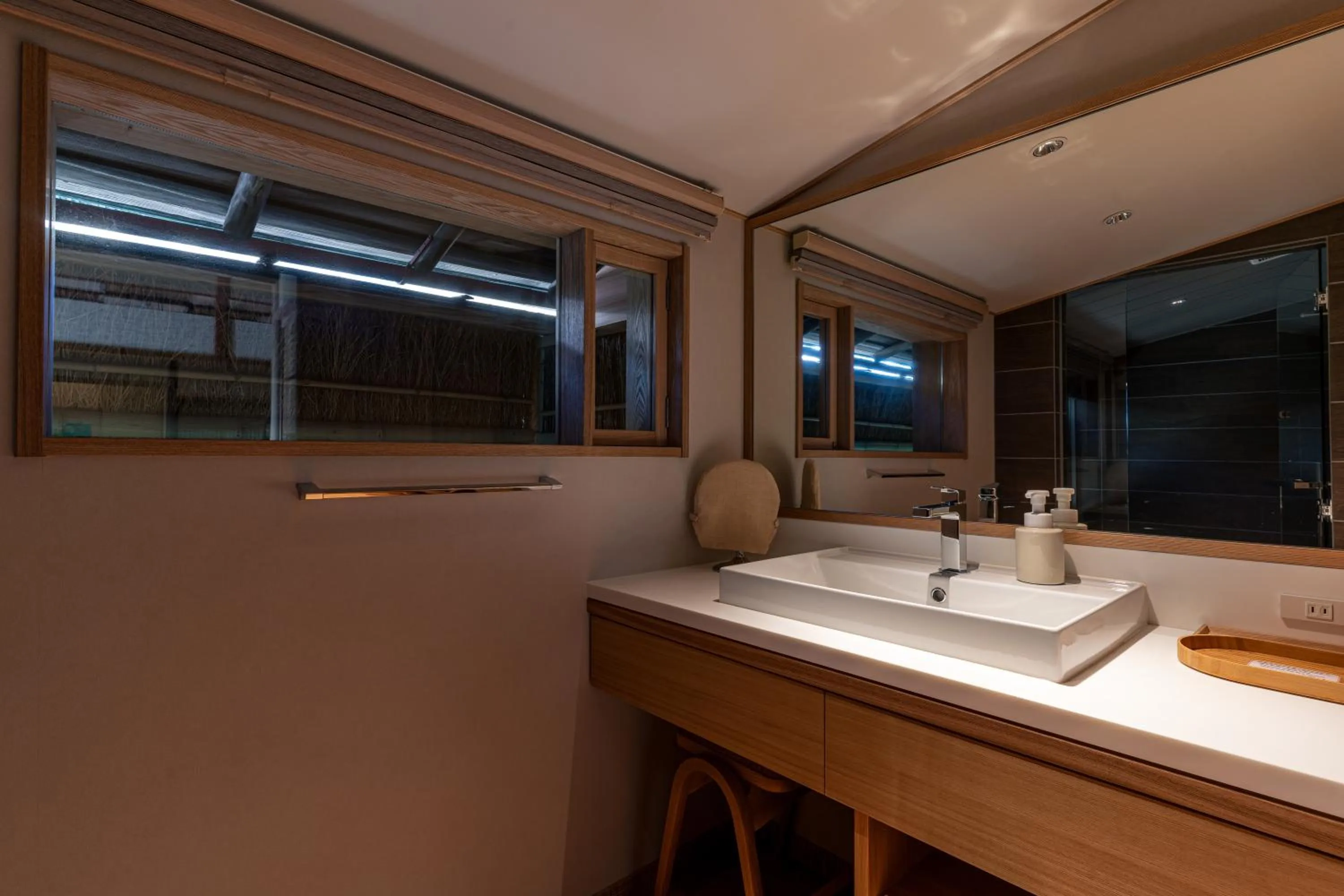 Bathroom in Monjusou Shourotei