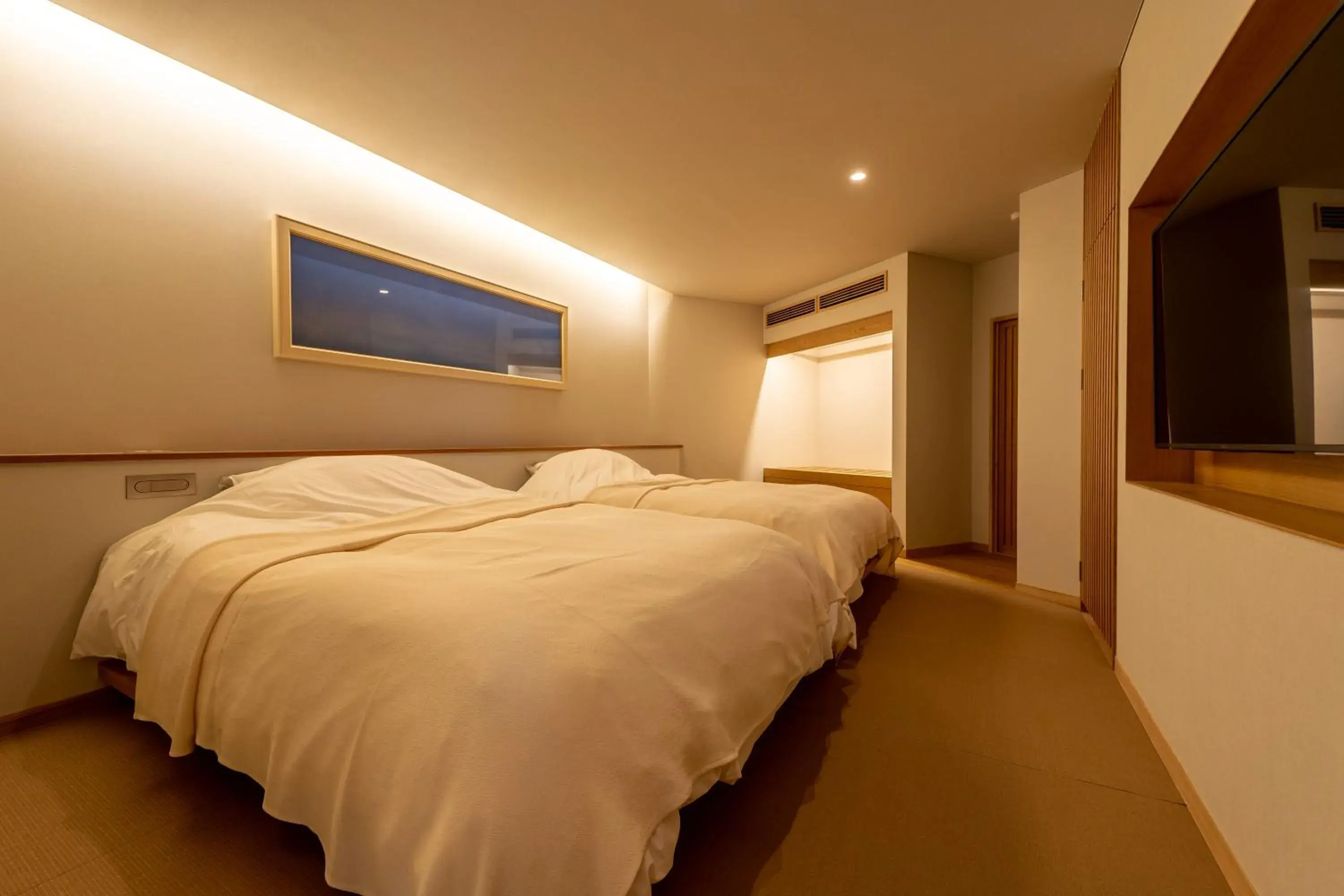 Bedroom, Bed in Monjusou Shourotei Bedroom, Bed in Monjusou Shourotei