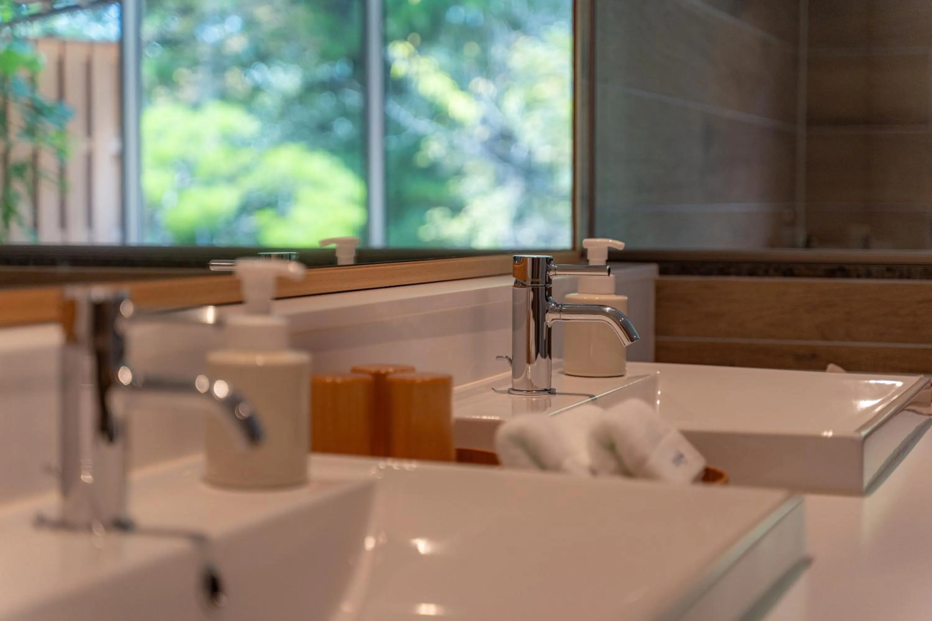 Bathroom in Monjusou Shourotei