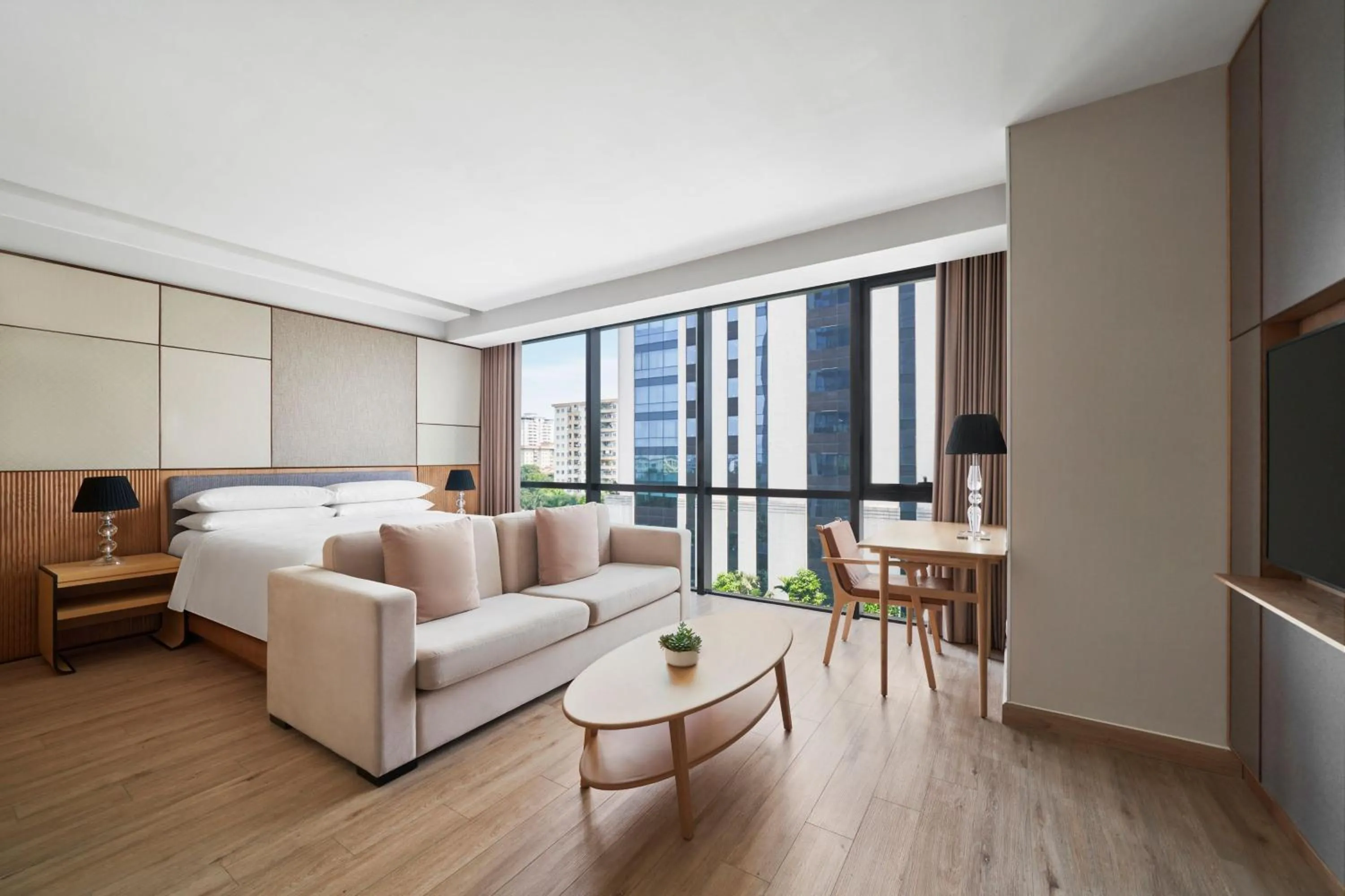 Photo of the whole room, Bed in Sheraton Hanoi West