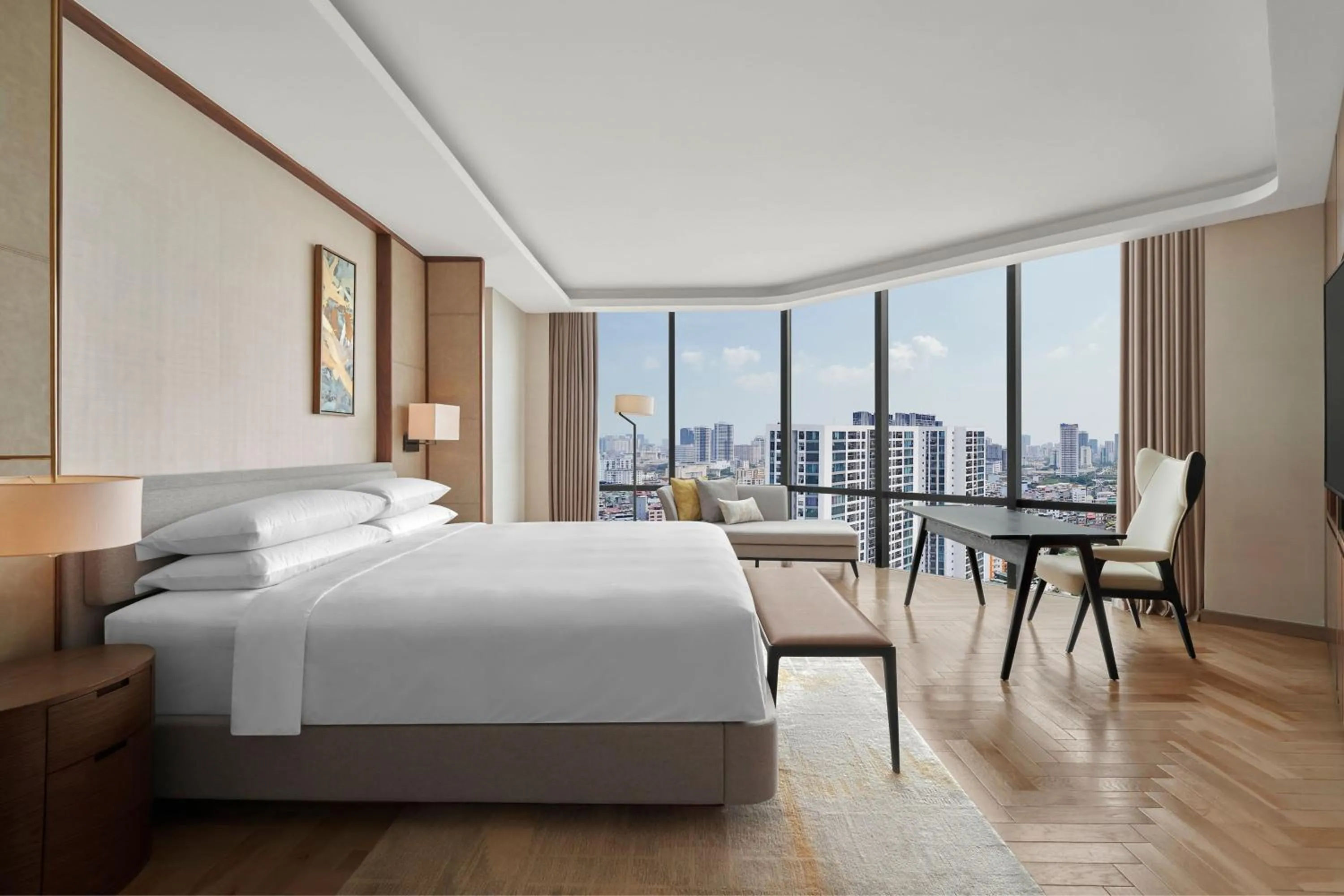 Photo of the whole room, Bed in Sheraton Hanoi West