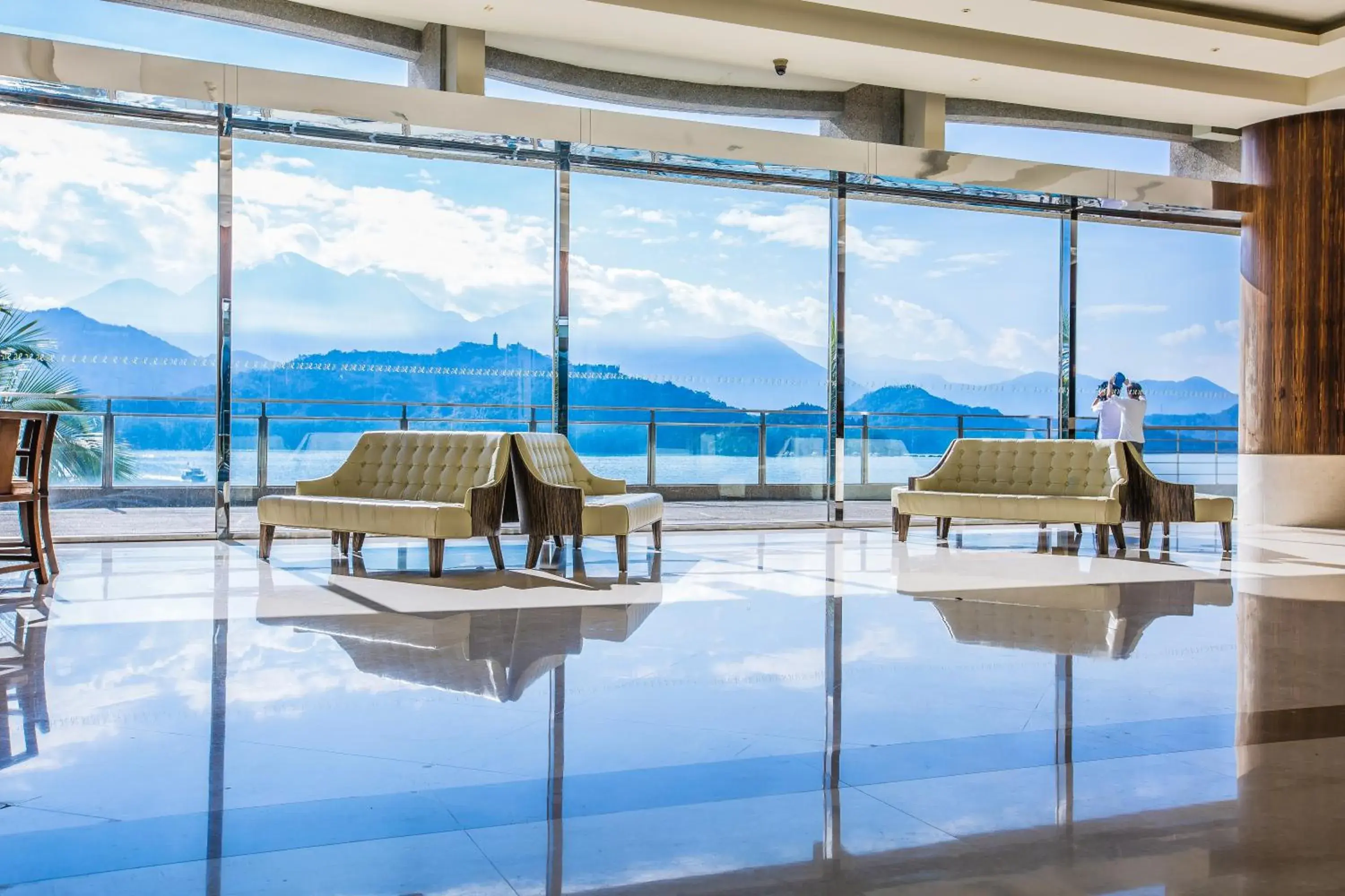 Lobby or reception in Hotel Del Lago Lobby or reception in Hotel Del Lago