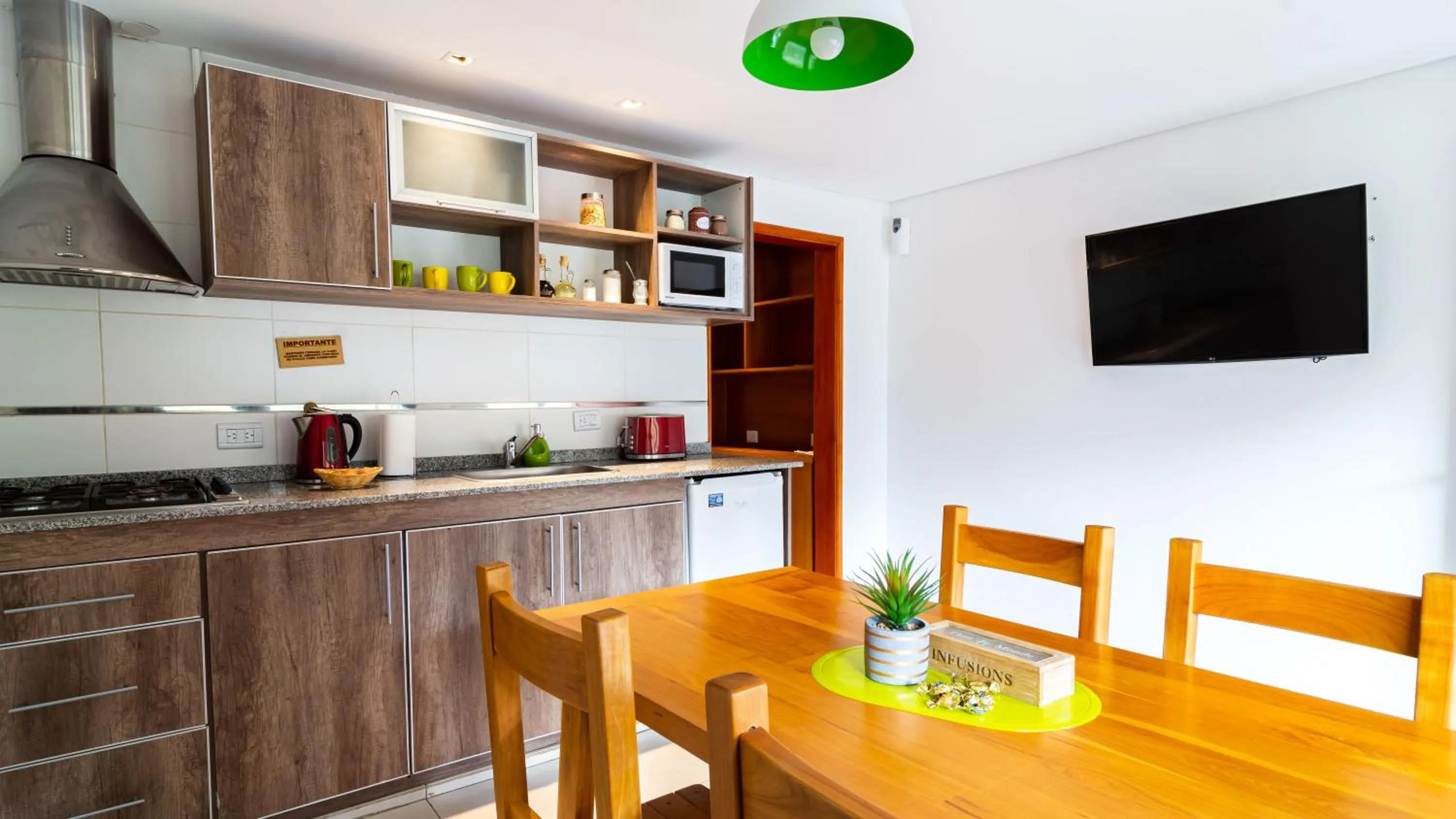 Kitchen or kitchenette in Andino Aparts - El Chaltén