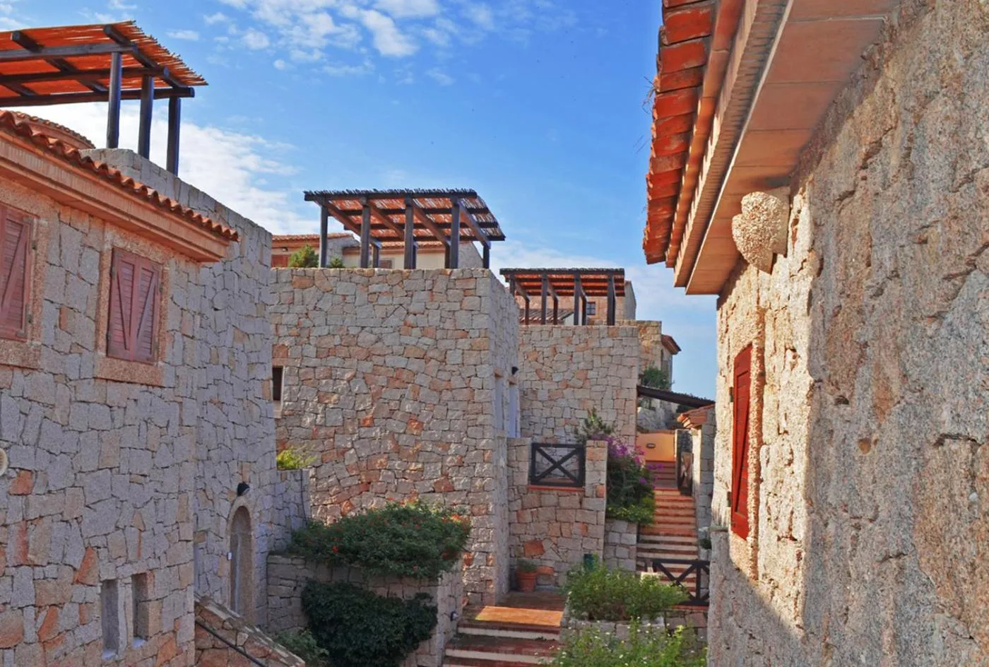 Patio in Hotel Porto Piccolo