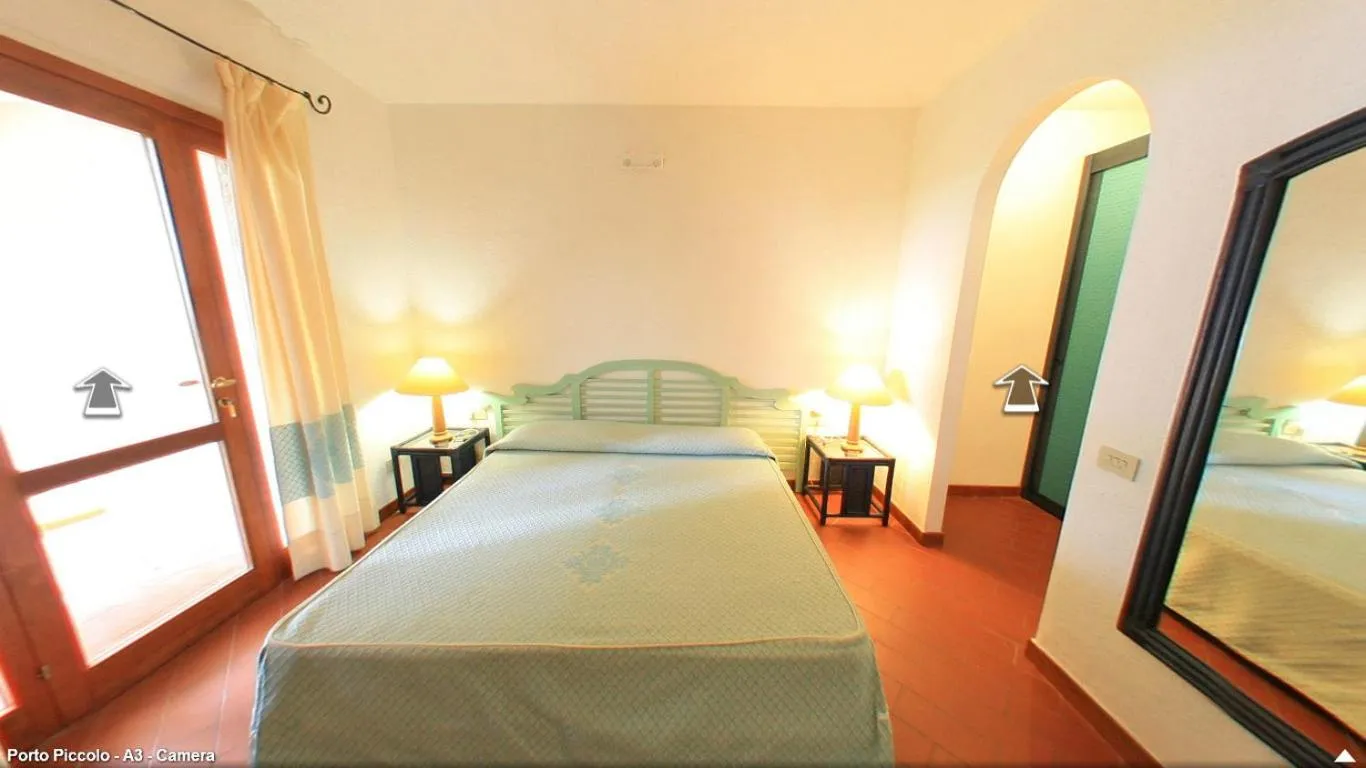 Balcony/Terrace, Bed in Hotel Porto Piccolo