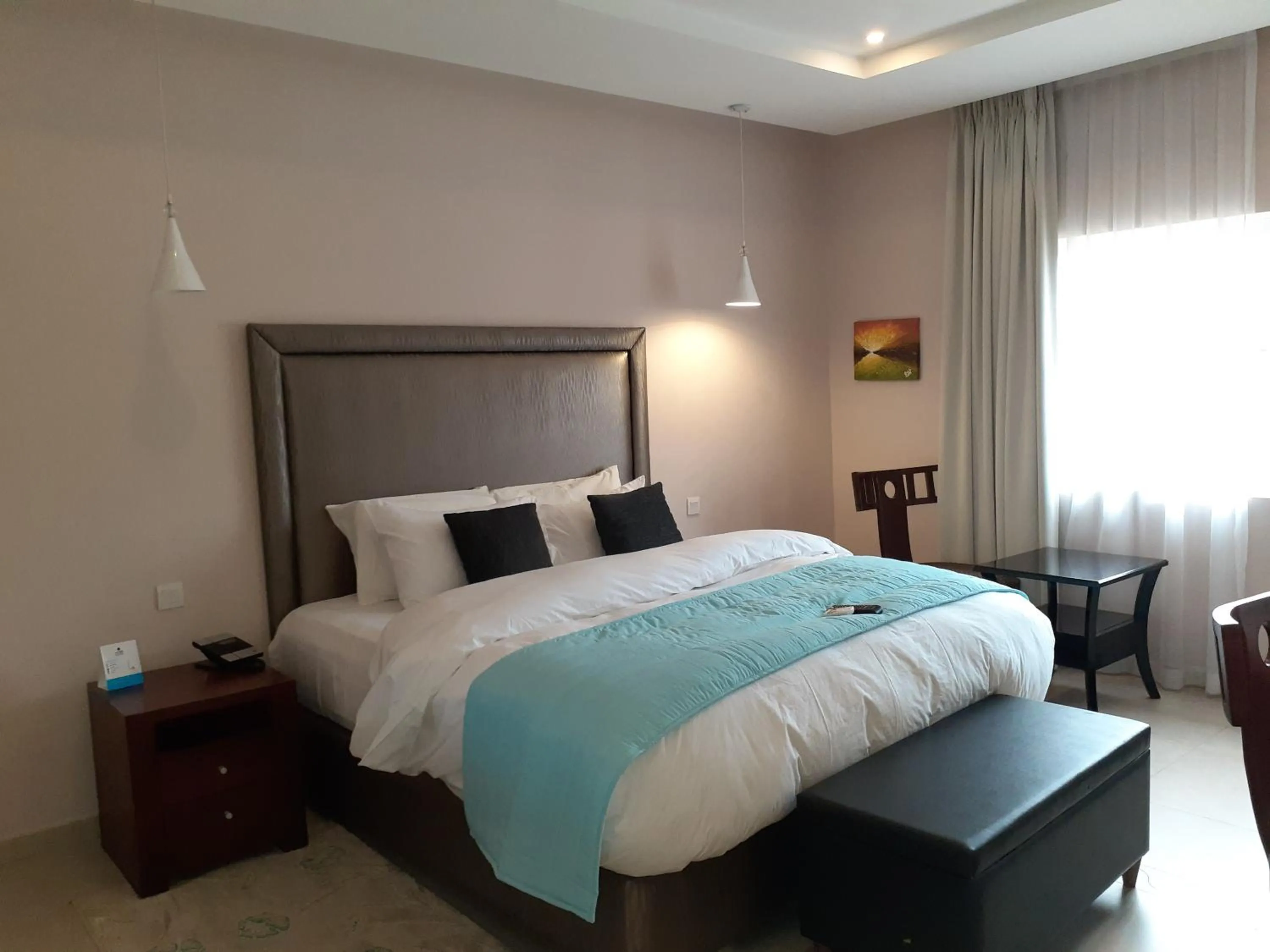 Photo of the whole room, Bed in Ace Premier Hotel