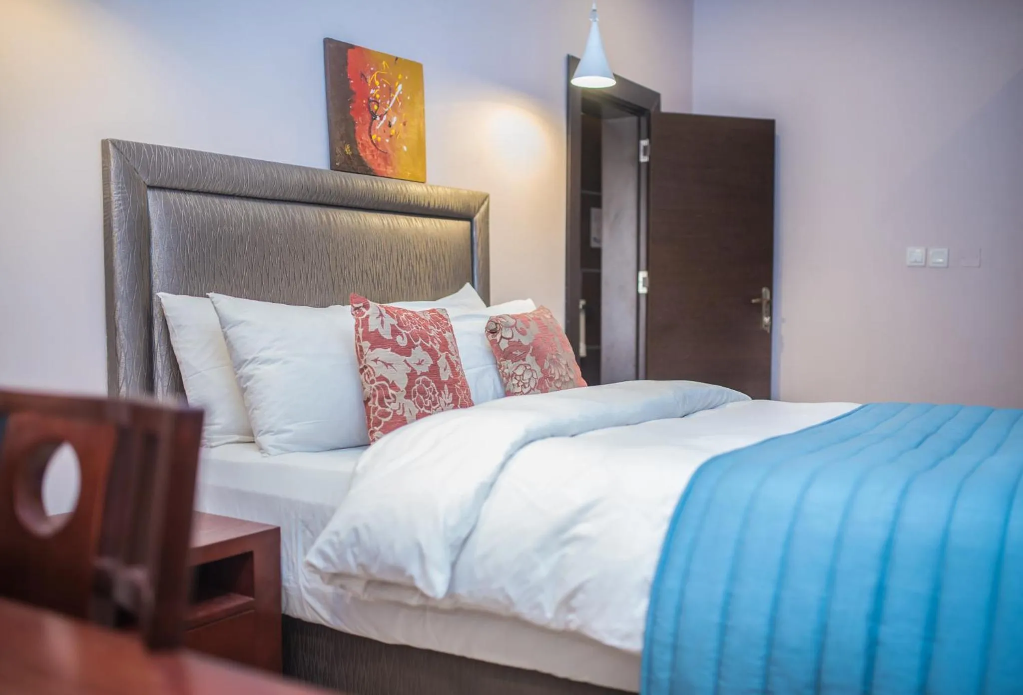 Bed in Ace Premier Hotel