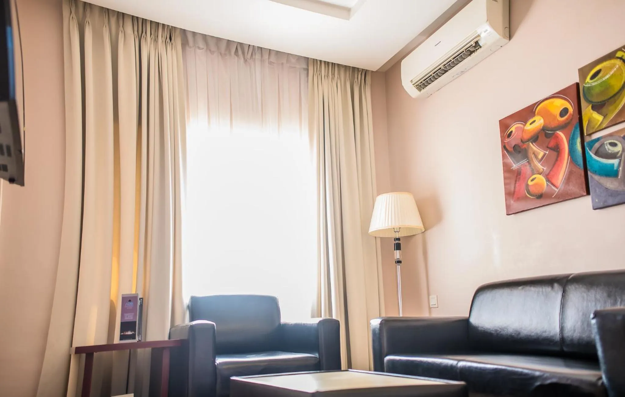 Seating area in Ace Premier Hotel