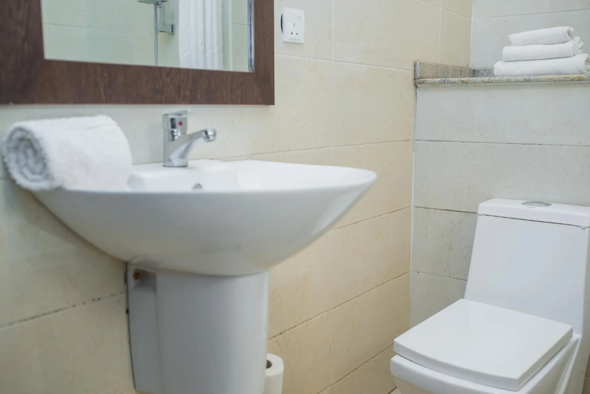 Bathroom in Ace Premier Hotel