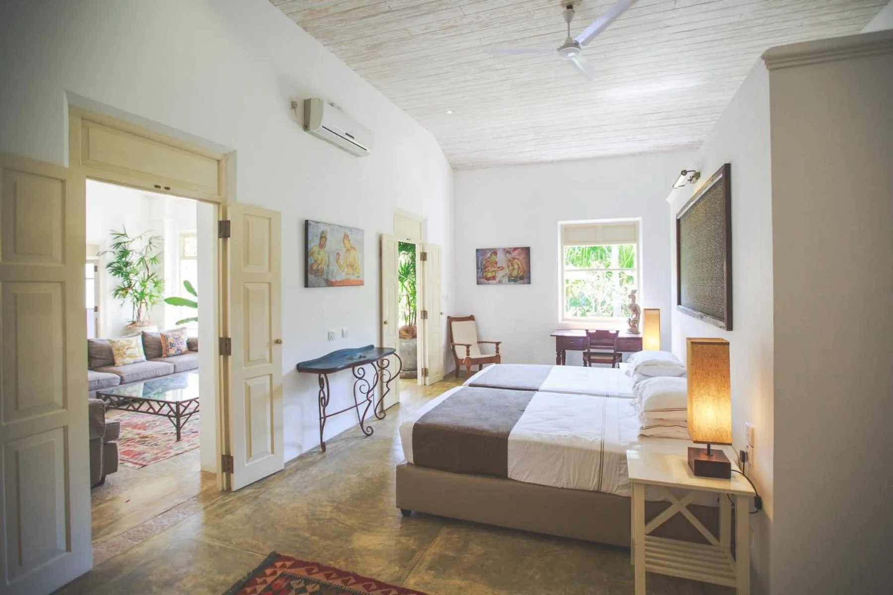 Bed in Karmel Villa Thalduwa Island - Five Bedroom Luxury Villa with Private Pool