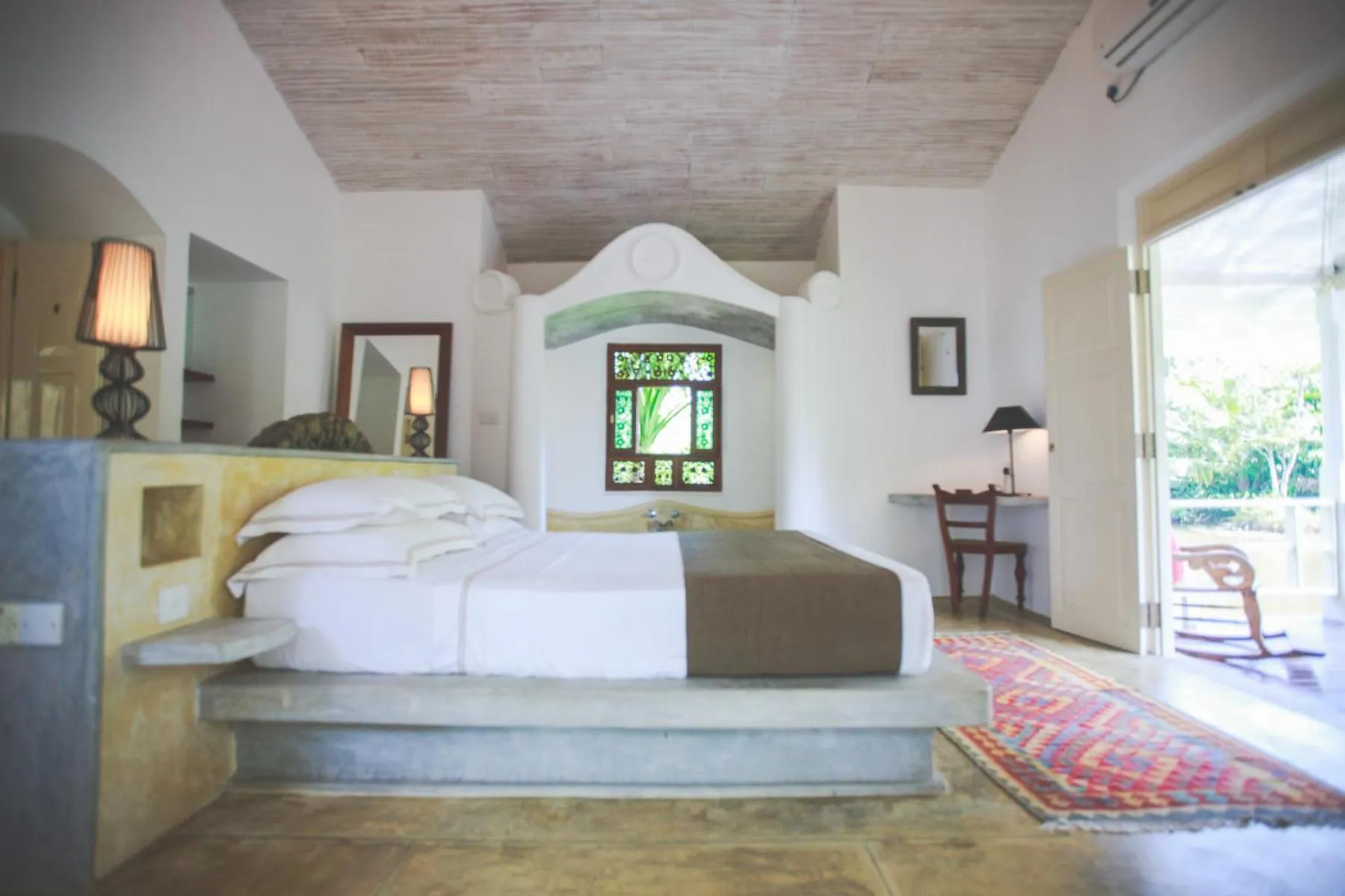 Bed in Karmel Villa Thalduwa Island - Five Bedroom Luxury Villa with Private Pool