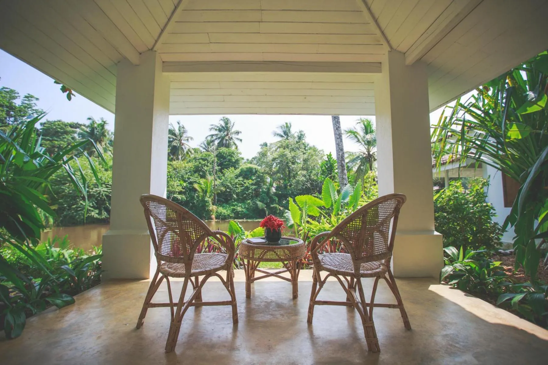 Balcony/Terrace in Karmel Villa Thalduwa Island - Five Bedroom Luxury Villa with Private Pool