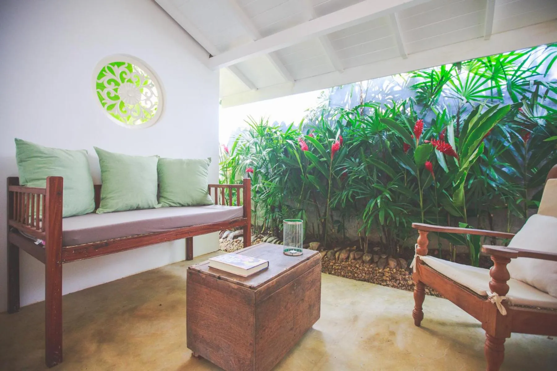 Balcony/Terrace in Karmel Villa Thalduwa Island - Five Bedroom Luxury Villa with Private Pool