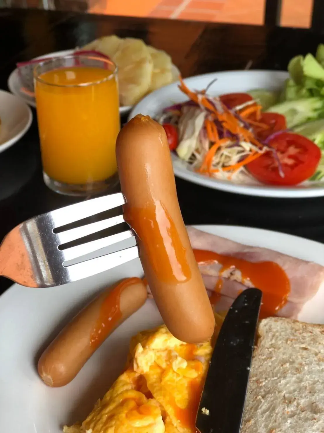 Breakfast in Sunset Beach Villas Breakfast in Sunset Beach Villas