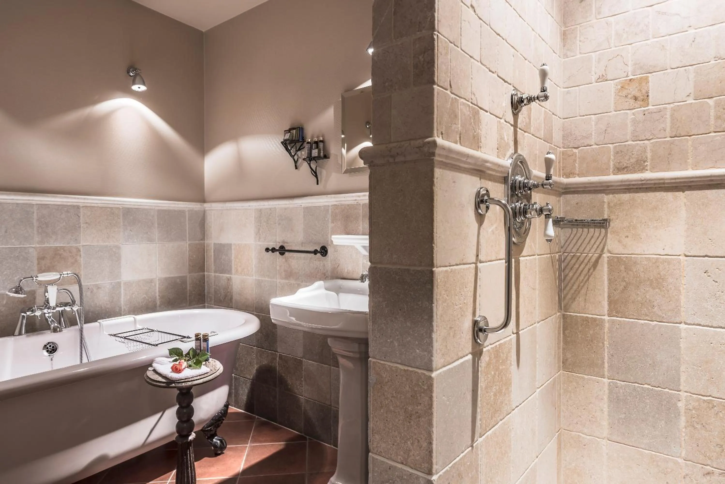 Bathroom in Main Street Hotel