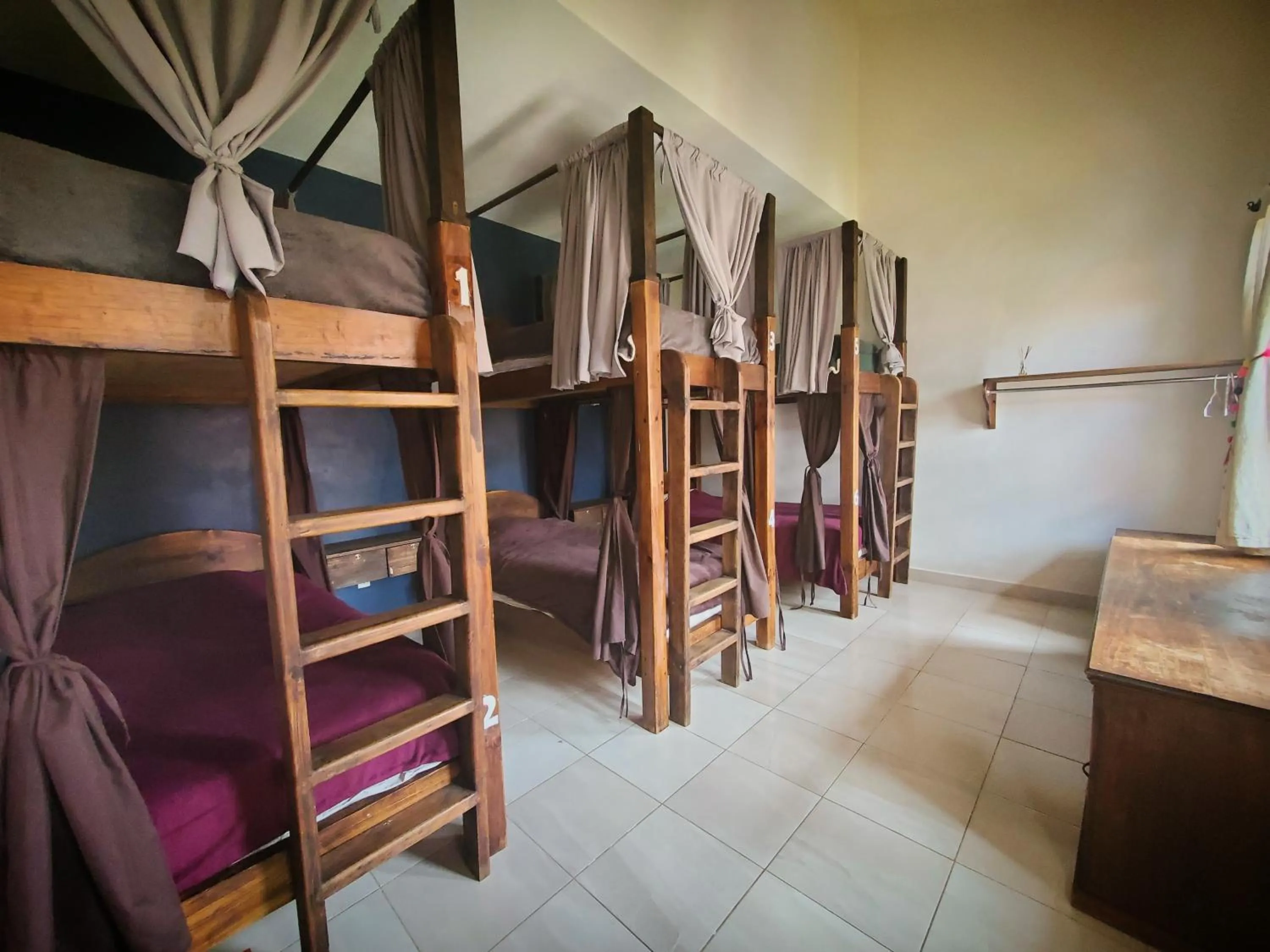 Bed in 6-Bed Mixed Dormitory Room in Casa Tequio