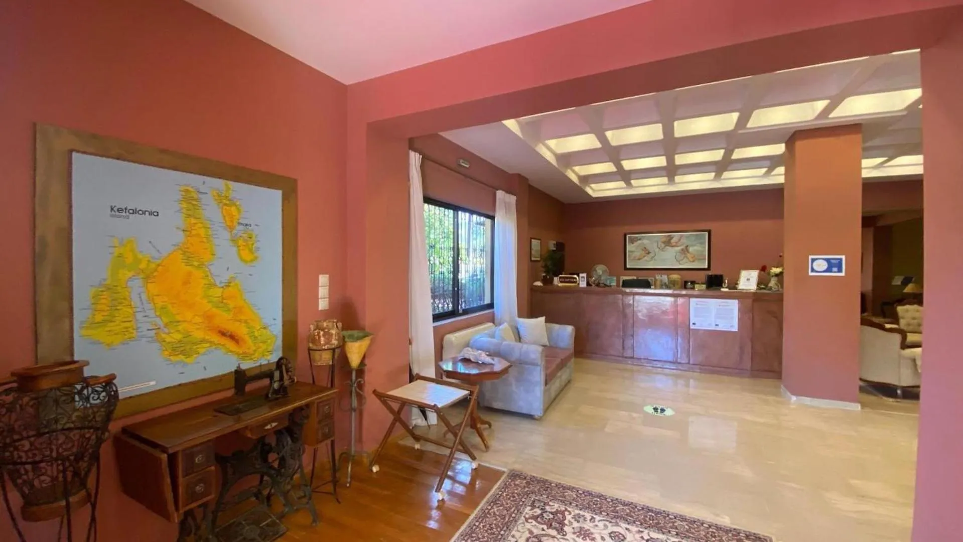 Lobby or reception in Sunrise Inn