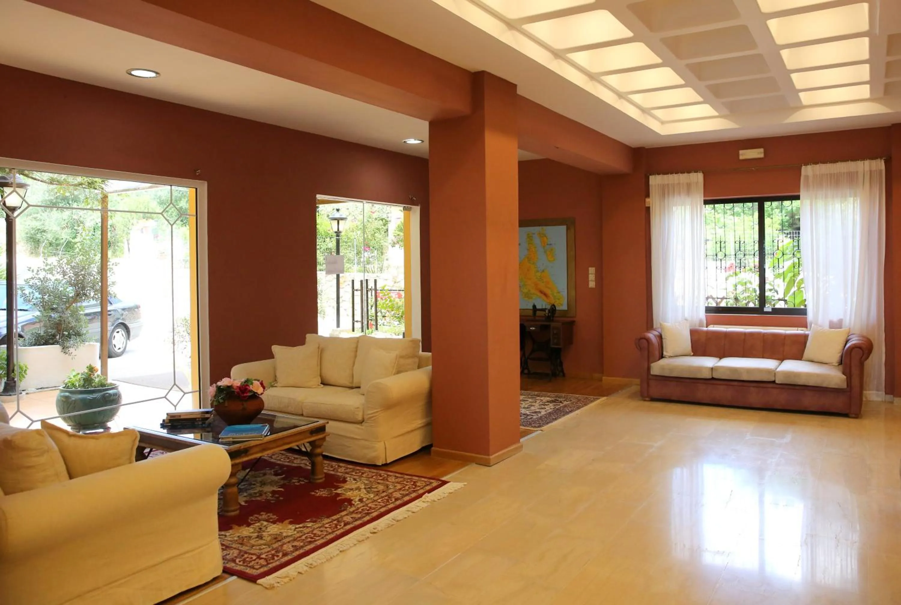 Lobby or reception in Sunrise Inn