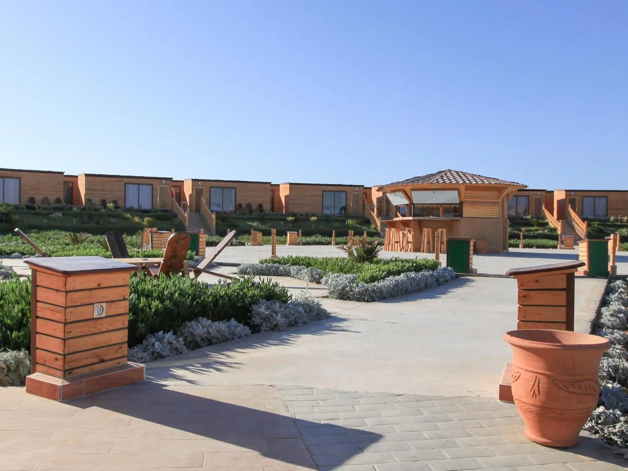 Facade/entrance in Dakhla Kitesurf World