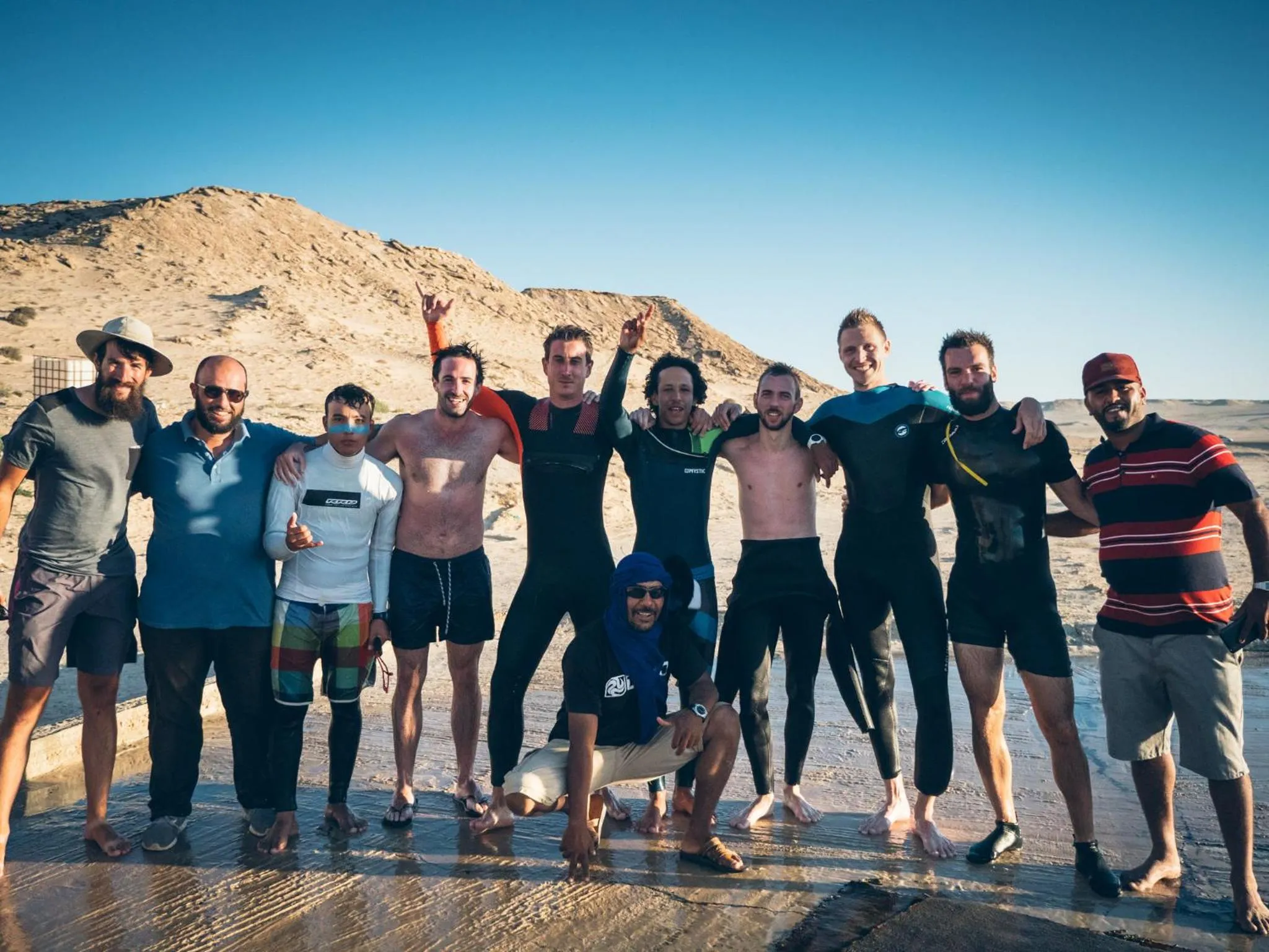 People in Dakhla Kitesurf World