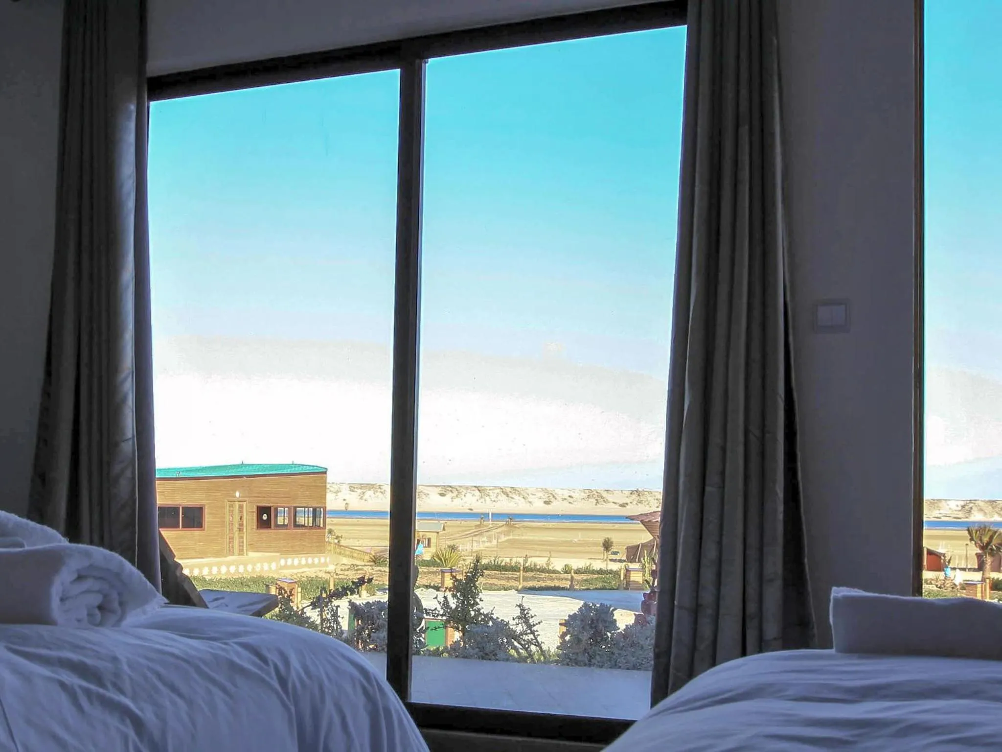 Garden view, Bed in Dakhla Kitesurf World