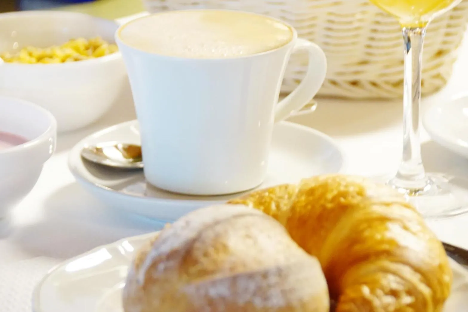 Continental breakfast in Hotel Sonne