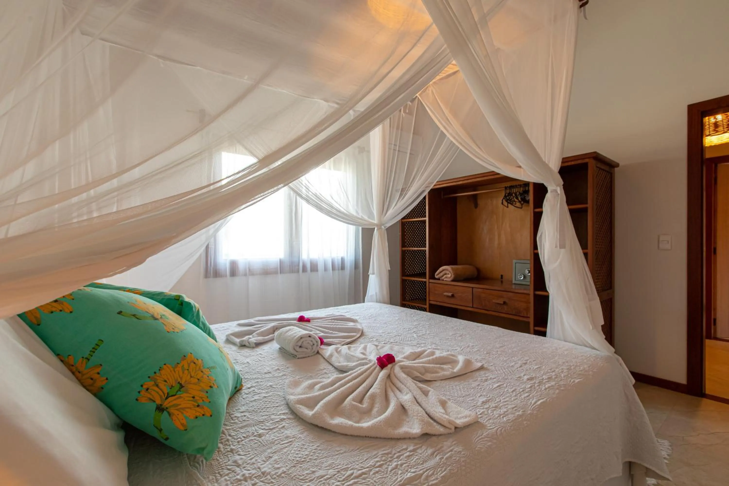 Photo of the whole room, Bed in Casa Villa Cristian Pé na Areia