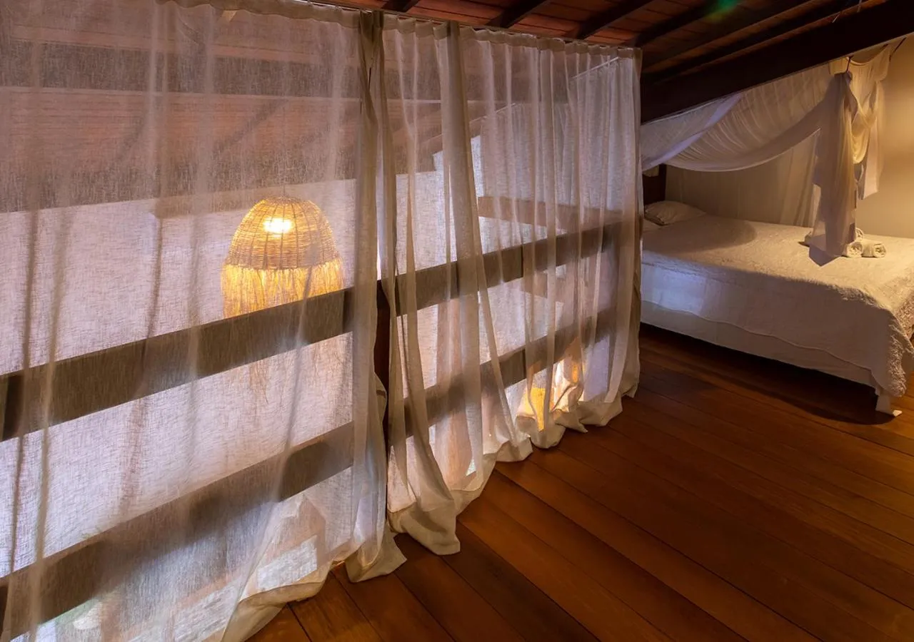 Photo of the whole room, Bed in Casa Villa Cristian Pé na Areia