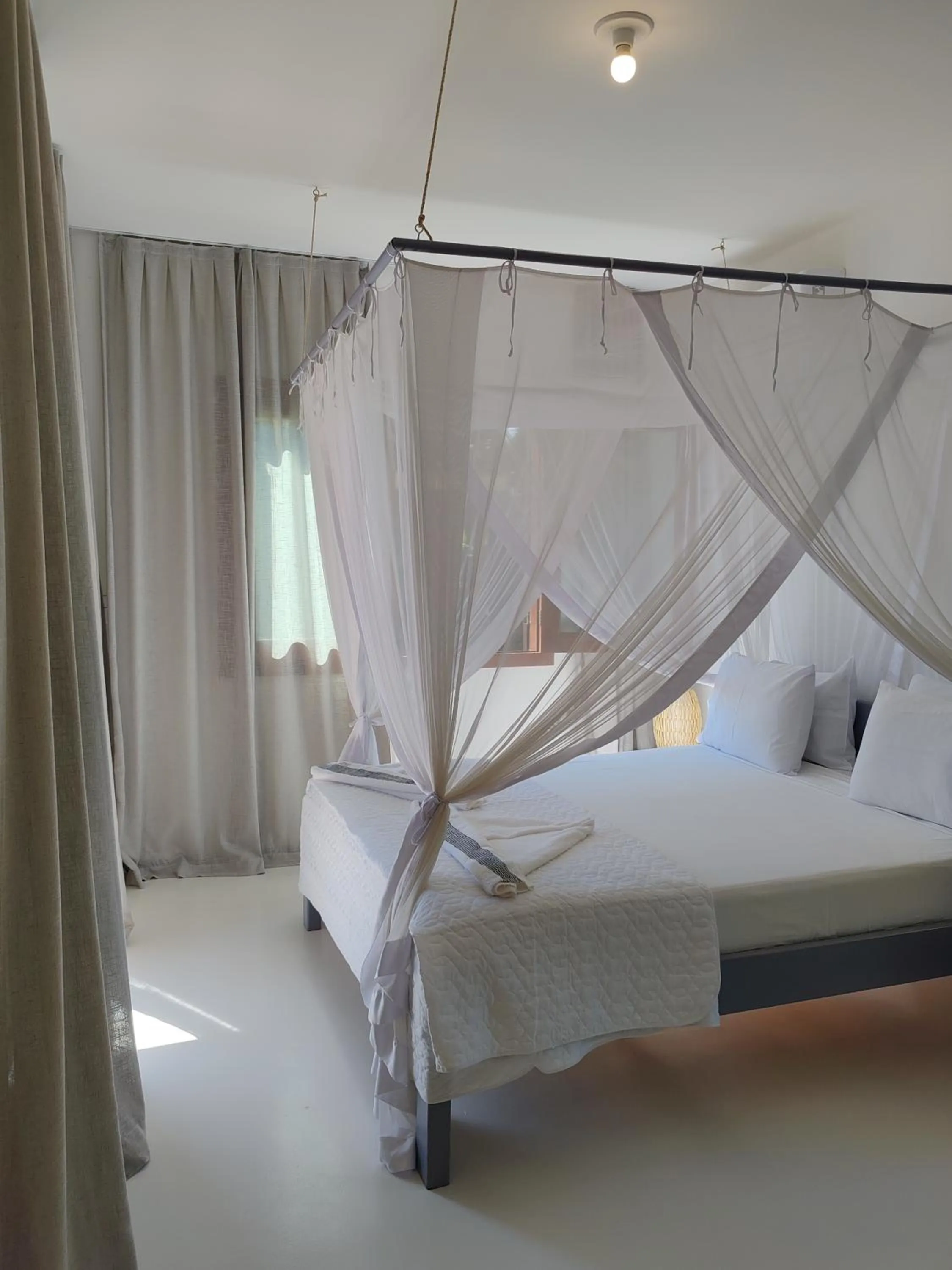 Bed in Casa Villa Cristian Pé na Areia